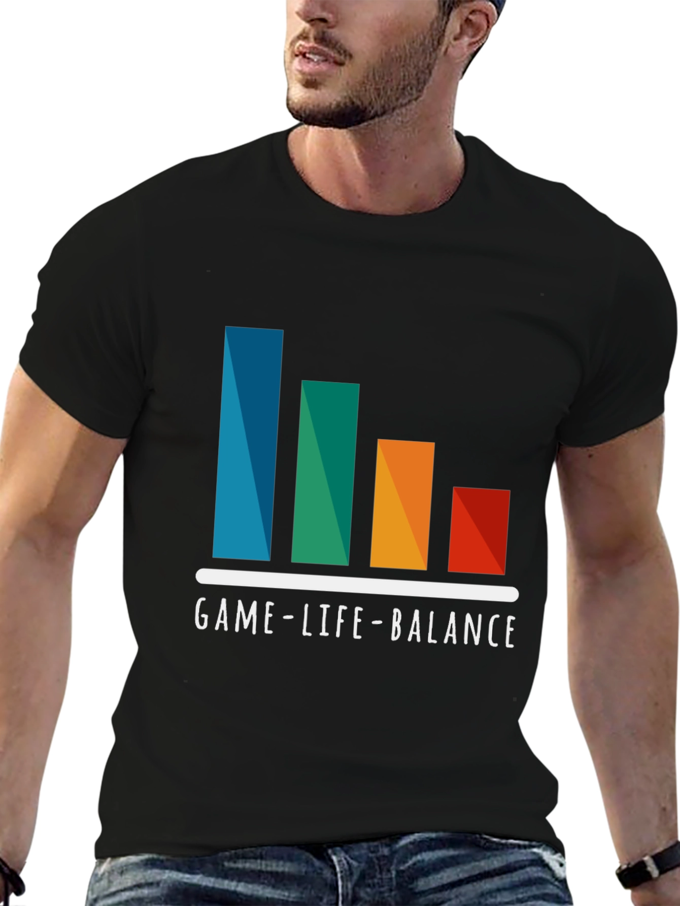 Game Life Balance Graphic T-Shirt