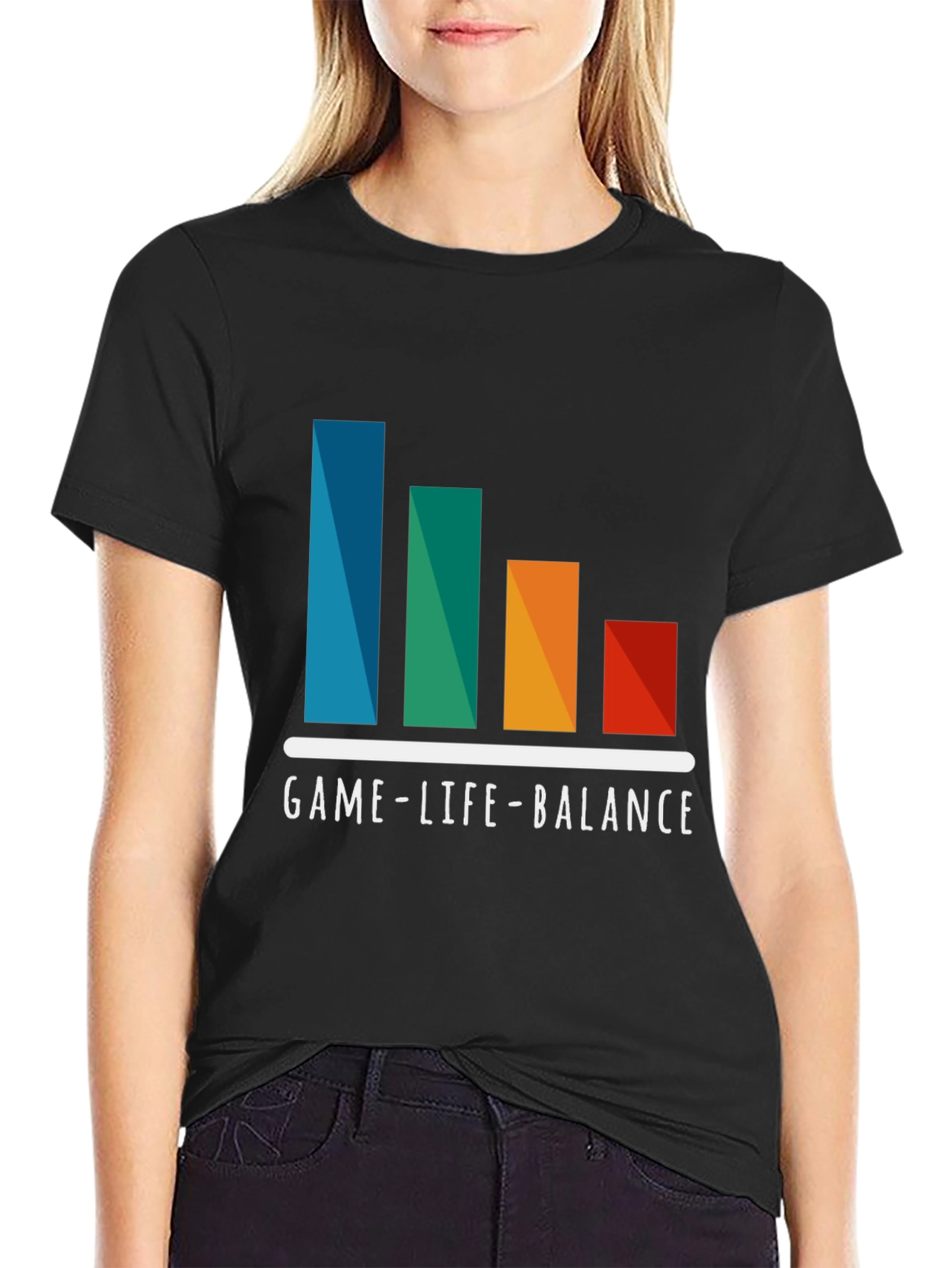 Game Life Balance Graphic T-Shirt