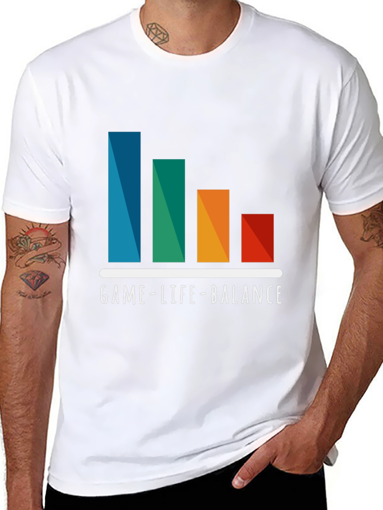 Game Life Balance Graphic T-Shirt