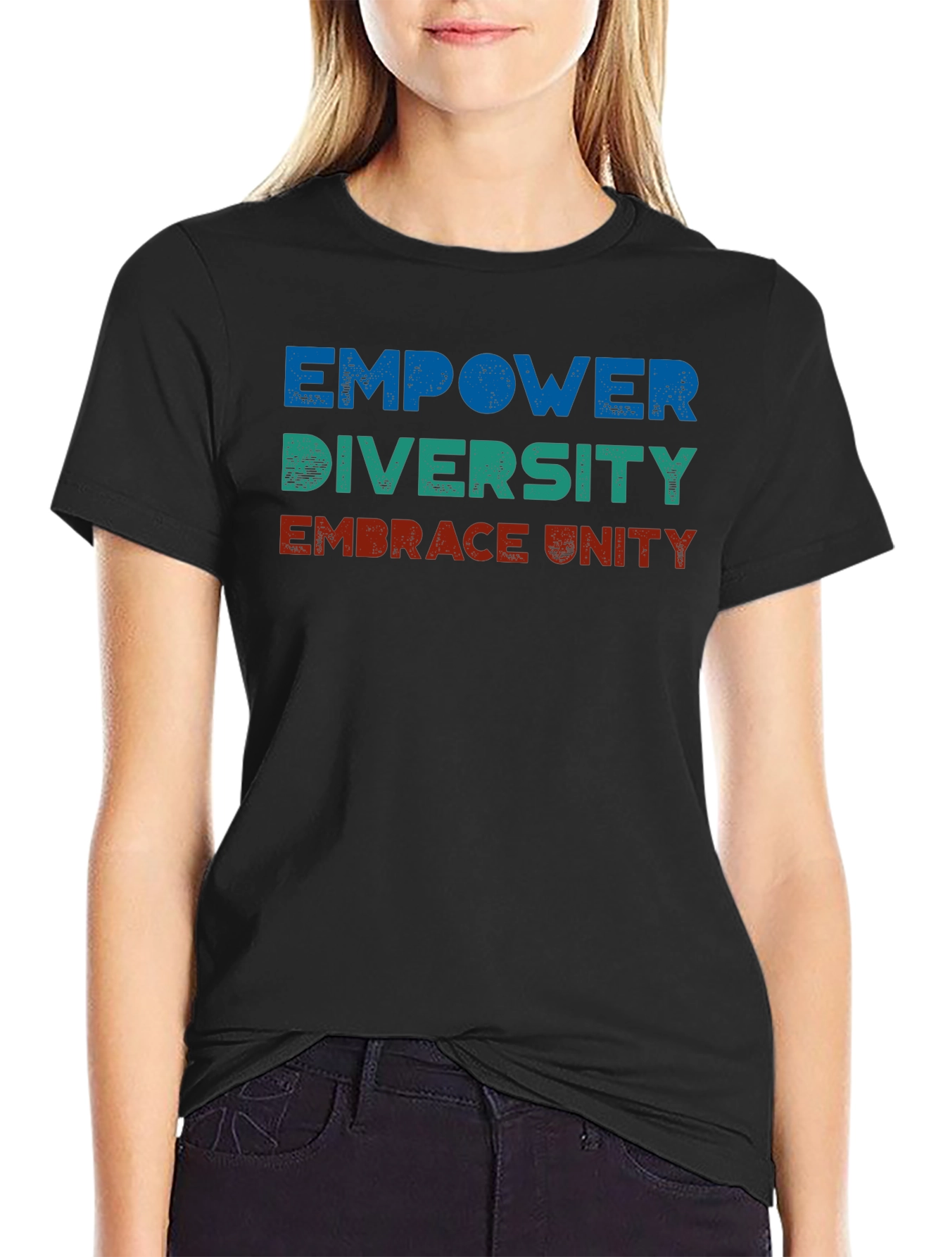 Empower Diversity Embrace Unity Graphic Tee