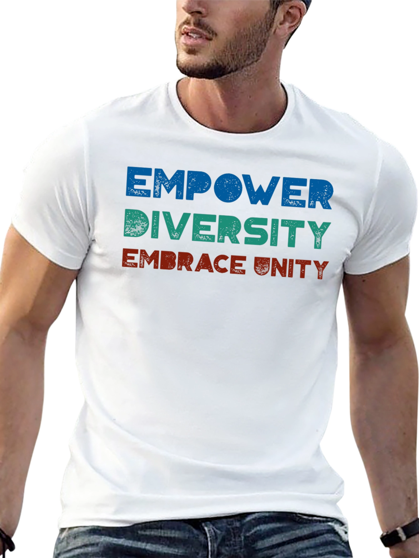 Empower Diversity Embrace Unity Graphic Tee