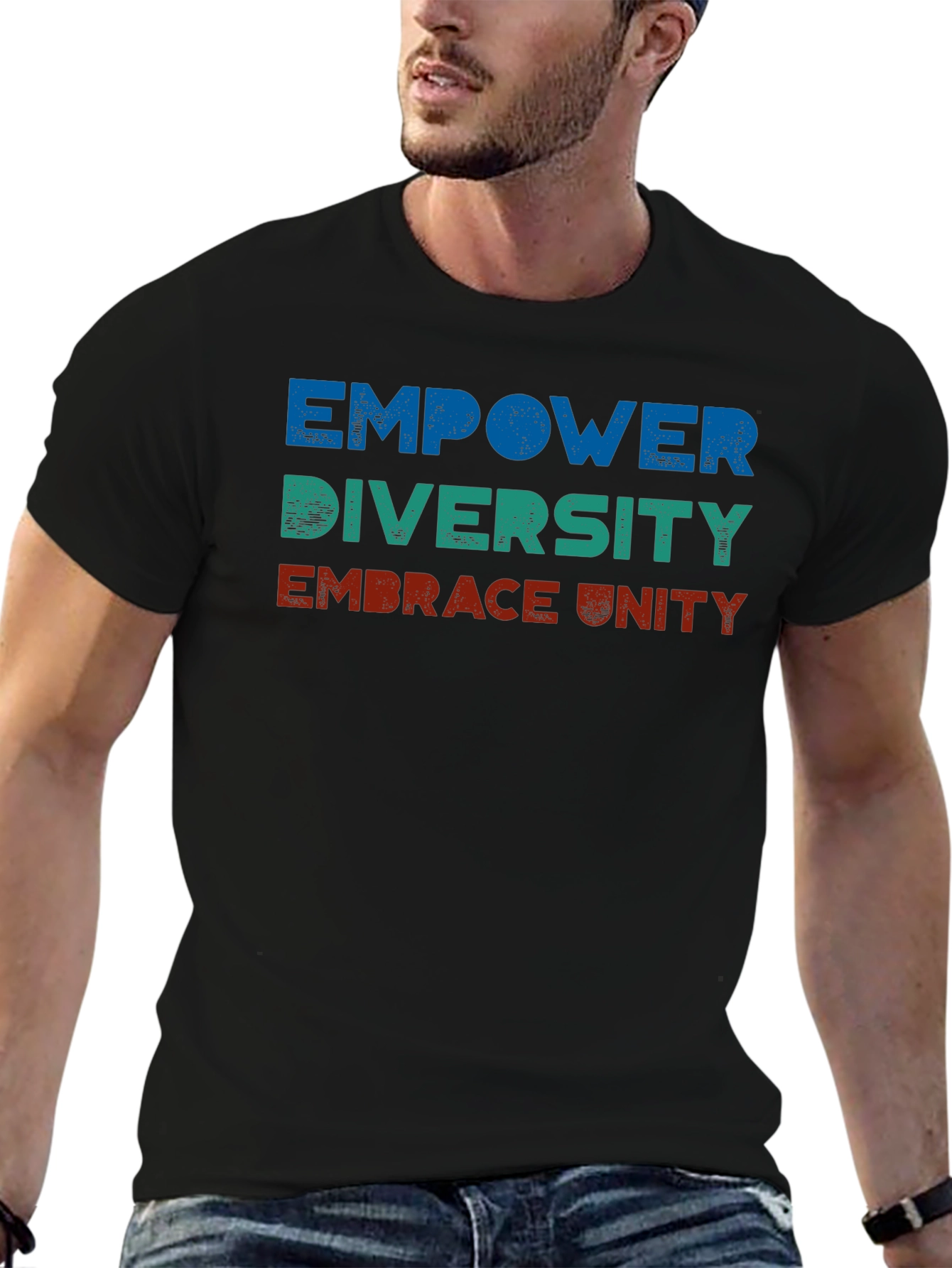 Empower Diversity Embrace Unity Graphic Tee