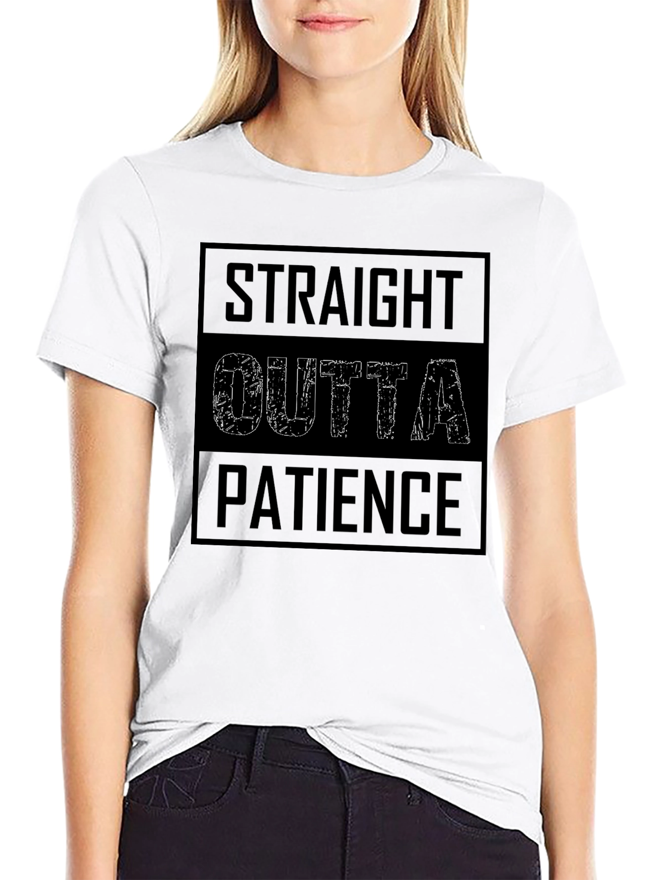 Straight Outta Patience Graphic Tee