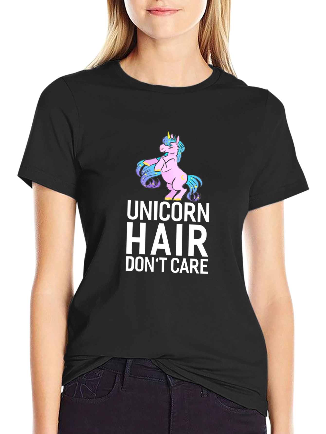 Unicorn Hair Dont Care T-Shirt
