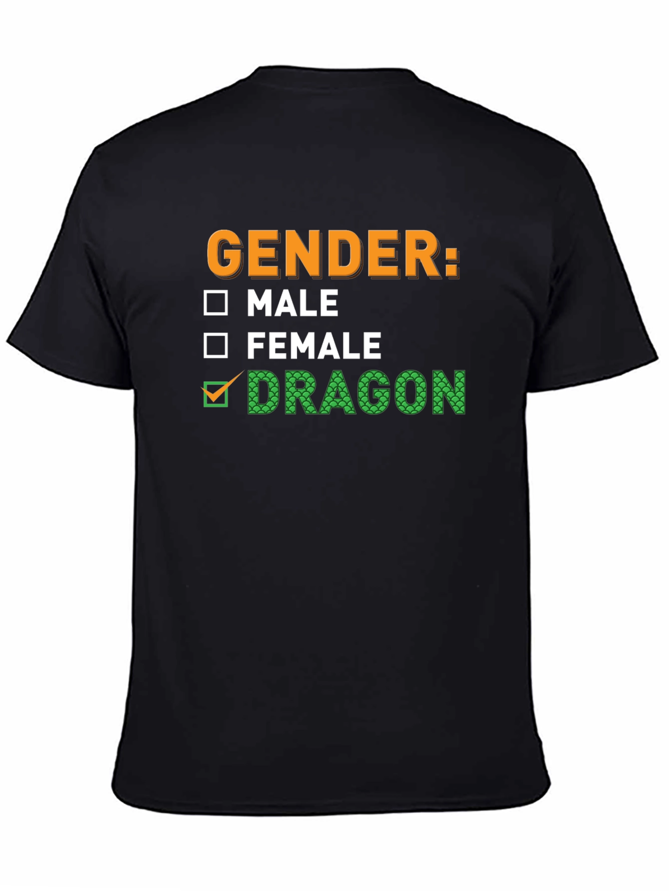 Dragon Gender T-Shirt - Funny Graphic Tee