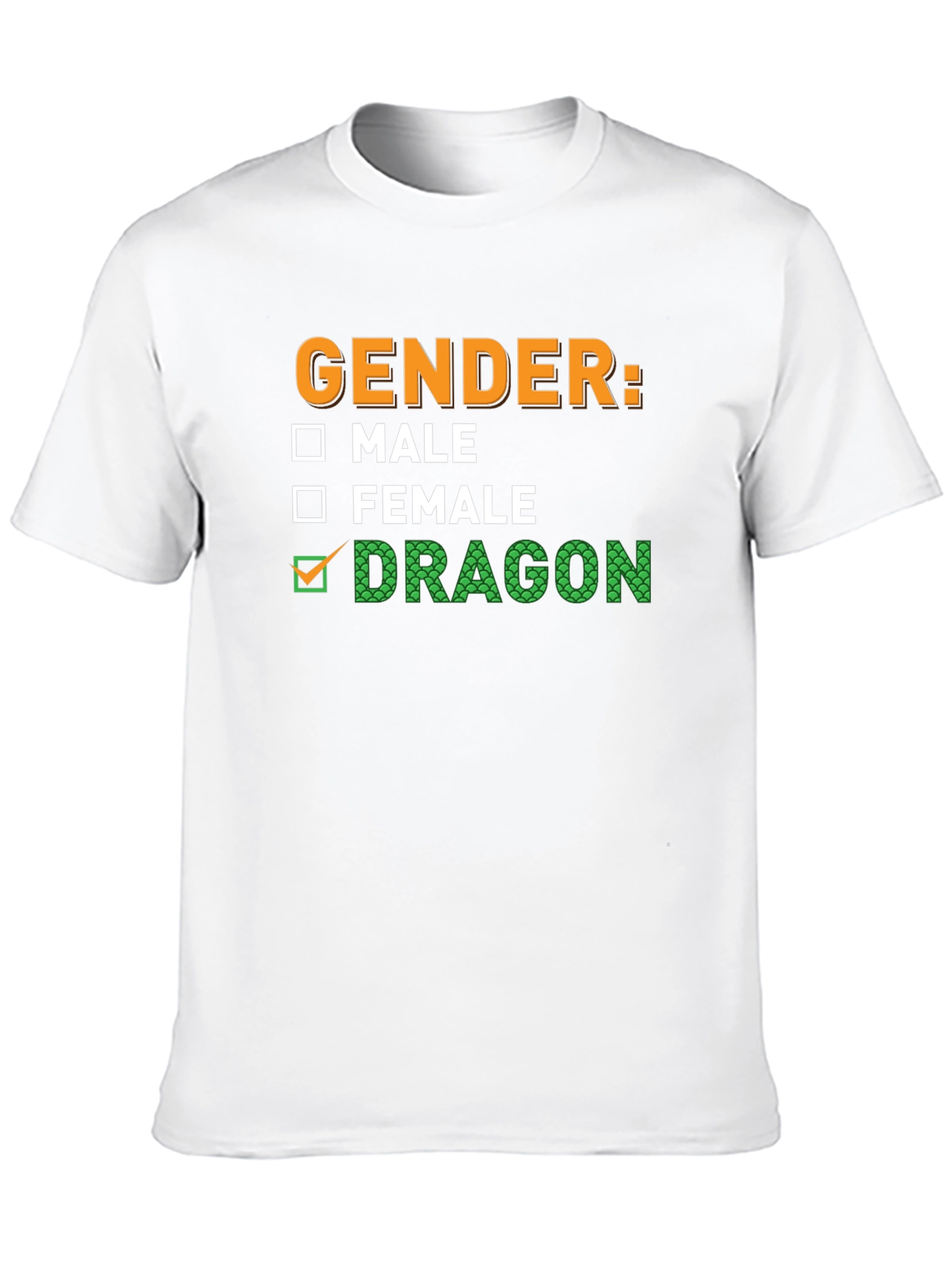 Dragon Gender T-Shirt - Funny Graphic Tee