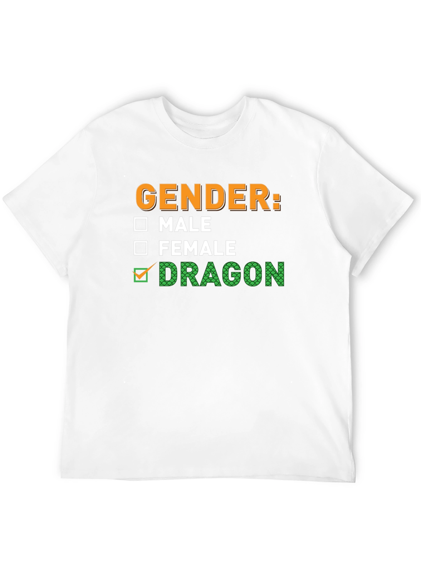 Dragon Gender T-Shirt - Funny Graphic Tee