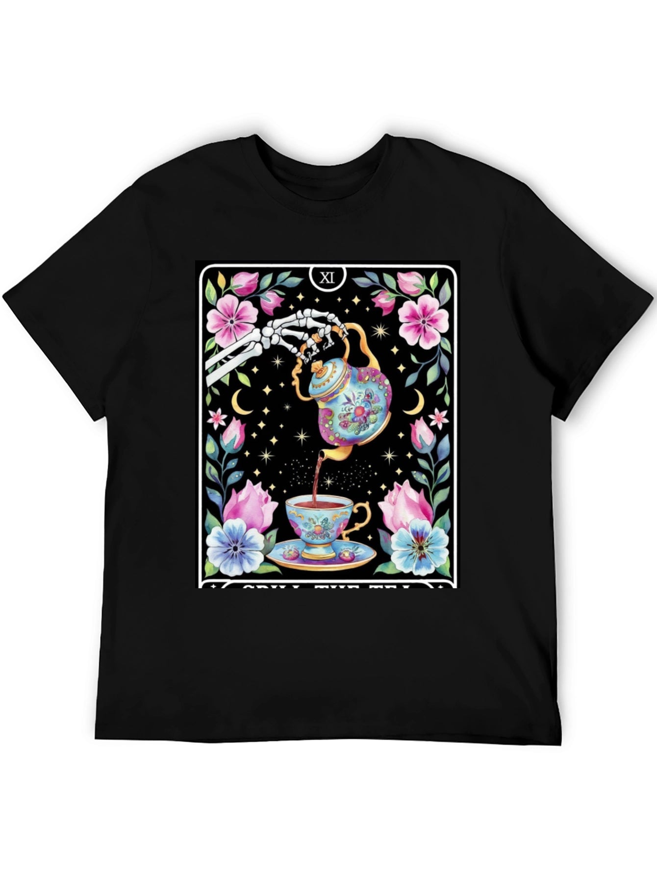Spill the Tea Tarot Card T-Shirt