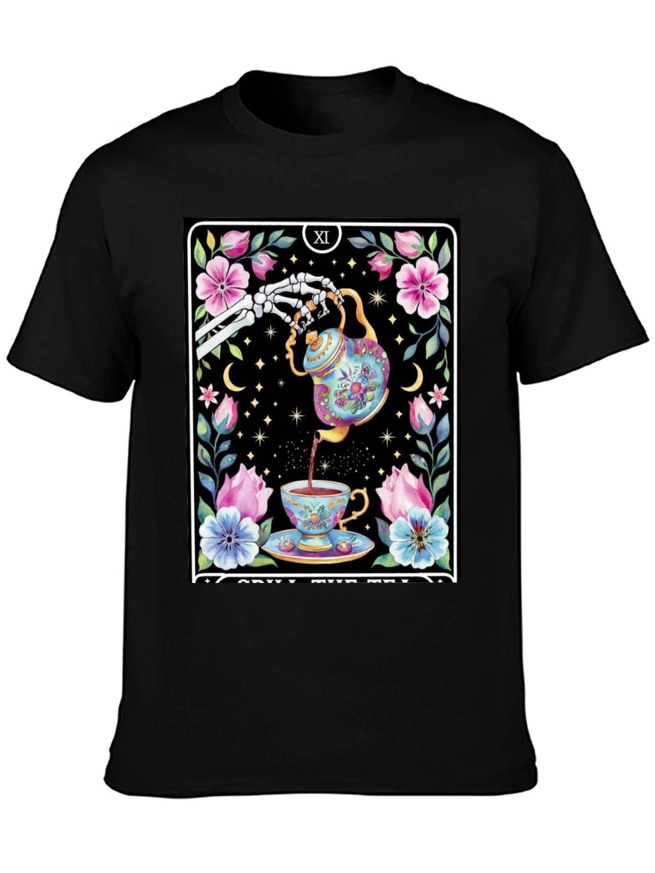 Spill the Tea Tarot Card T-Shirt