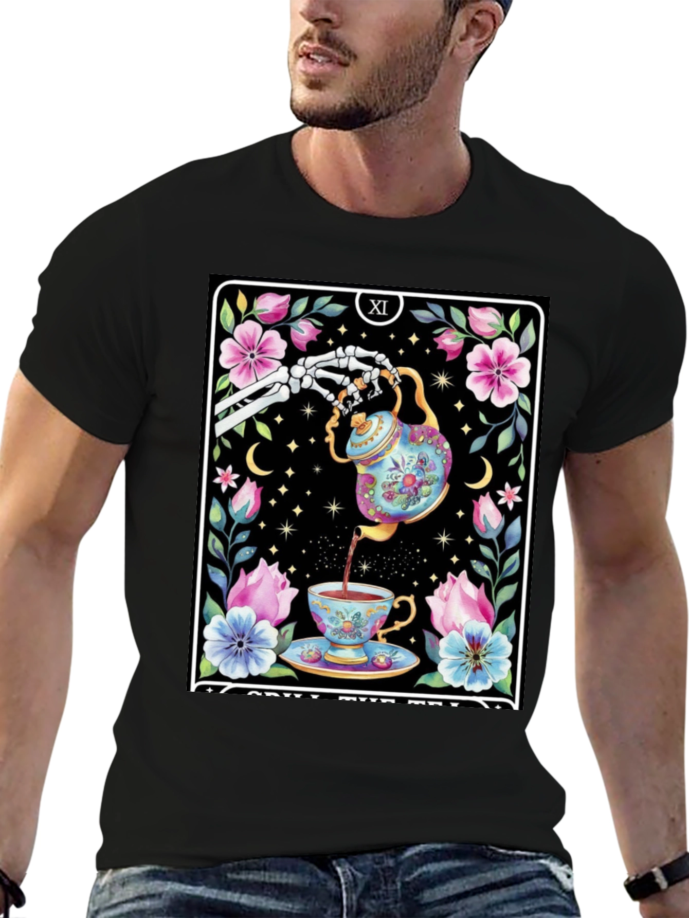 Spill the Tea Tarot Card T-Shirt