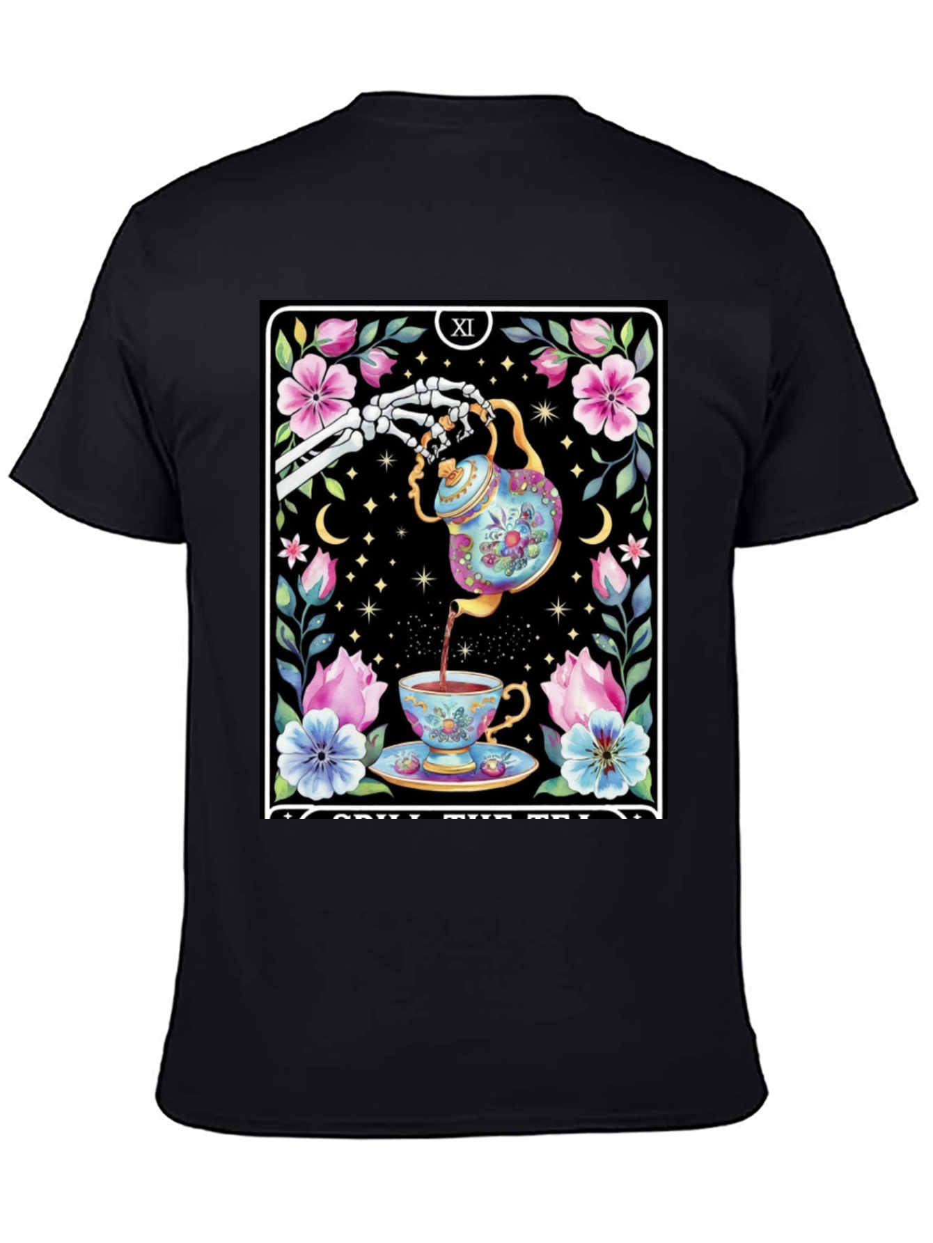 Spill the Tea Tarot Card T-Shirt