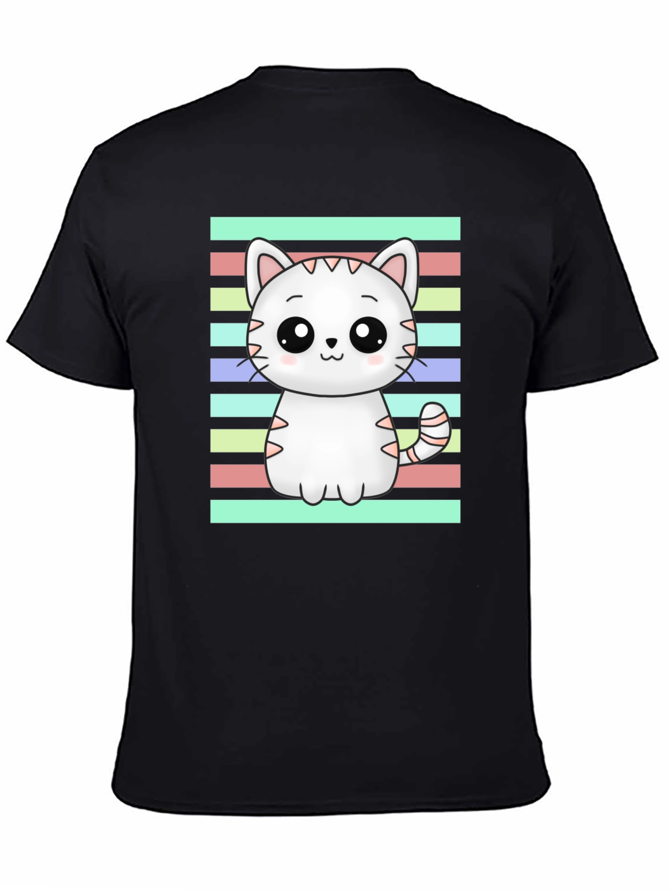 Cute Cartoon Cat T-Shirt