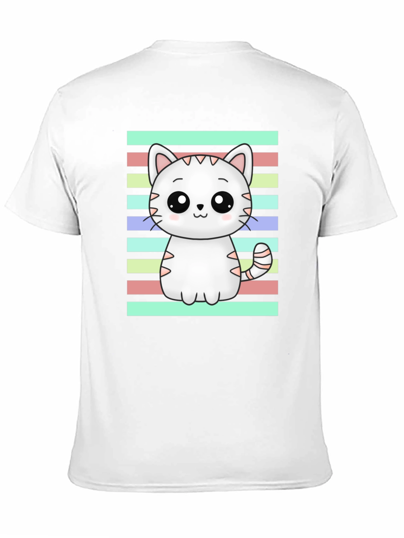 Cute Cartoon Cat T-Shirt