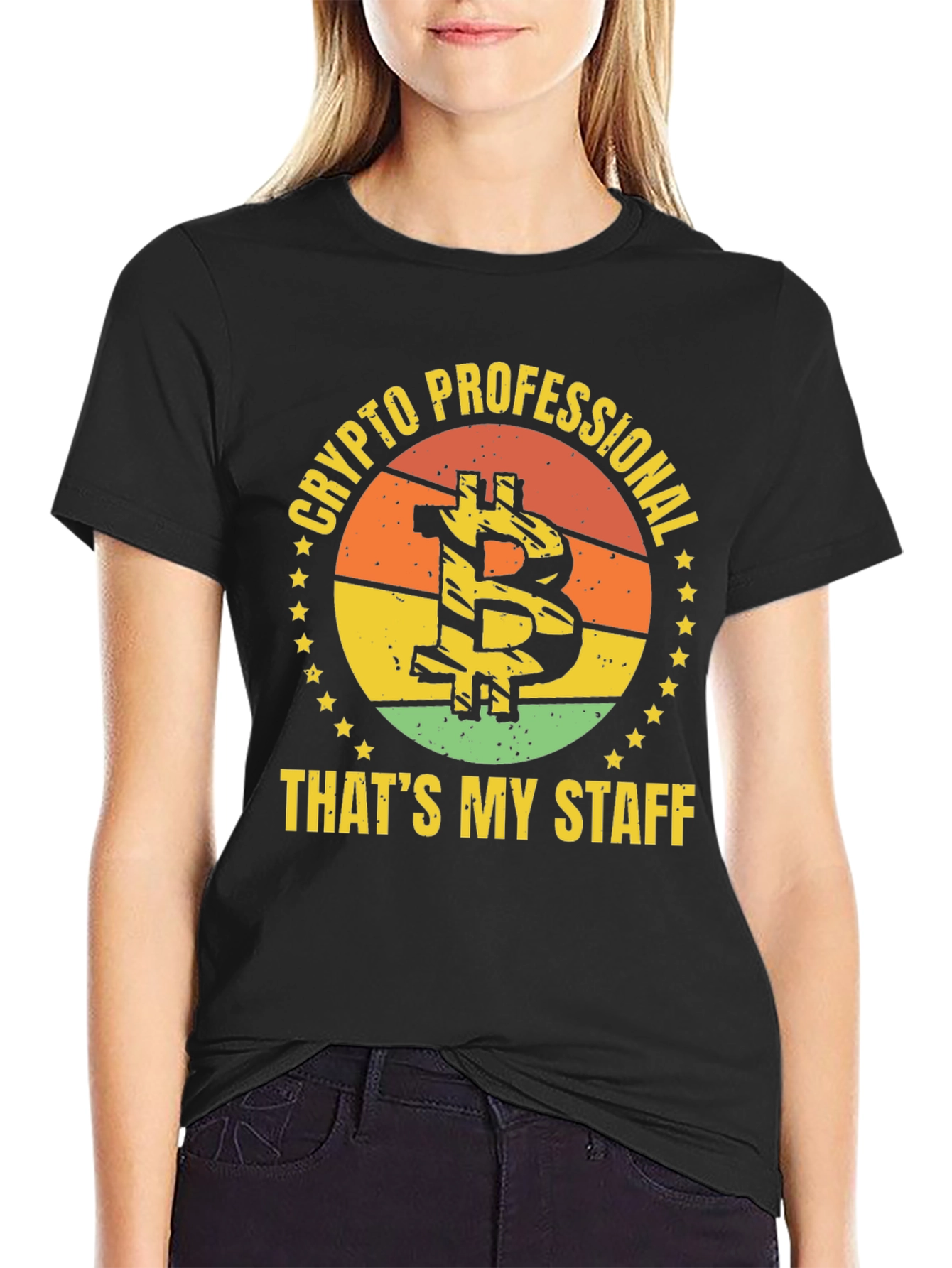 Crypto Professional Bitcoin Graphic Tee