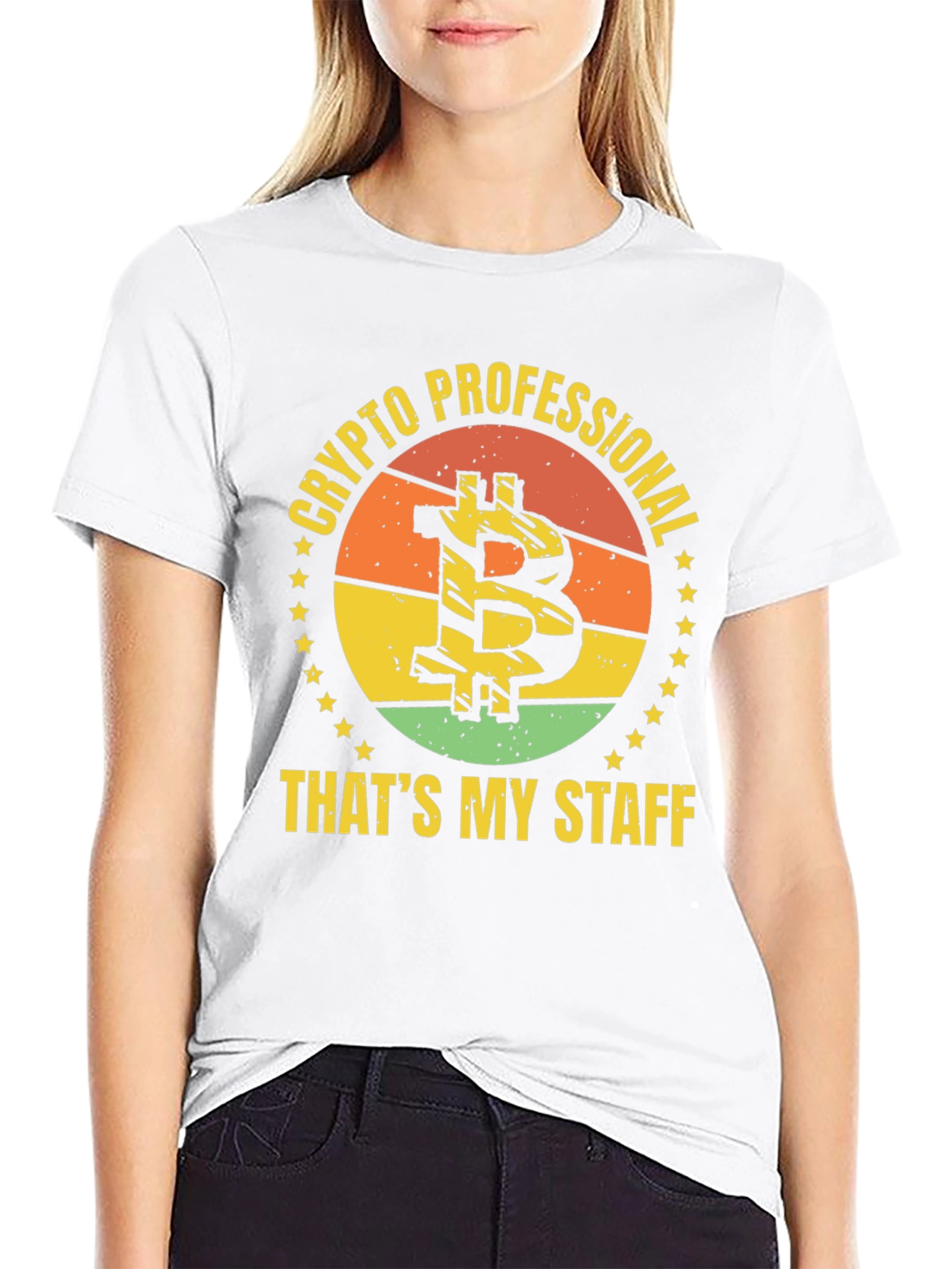 Crypto Professional Bitcoin Graphic Tee