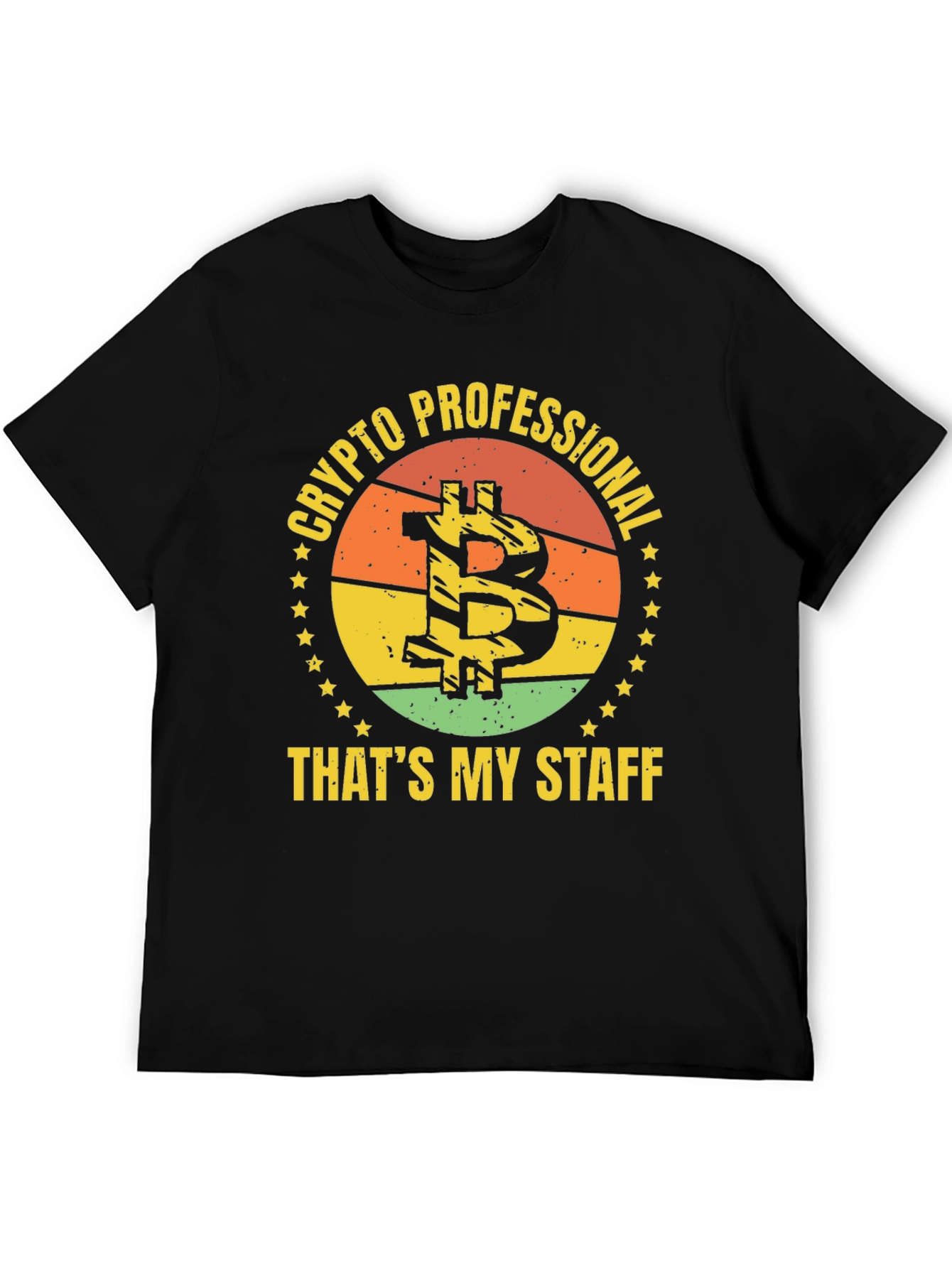 Crypto Professional Bitcoin Graphic Tee
