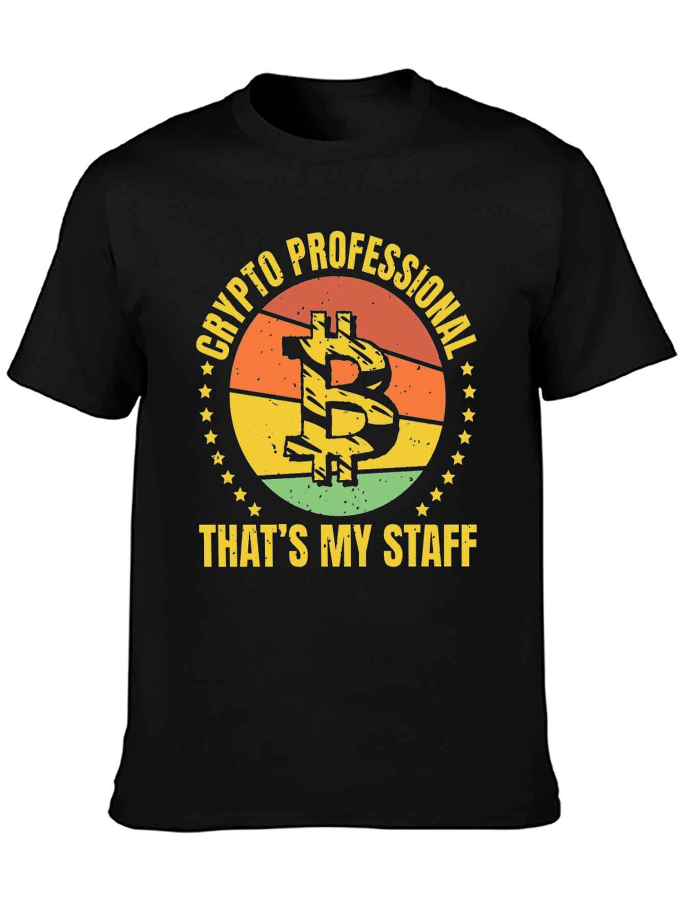 Crypto Professional Bitcoin Graphic Tee