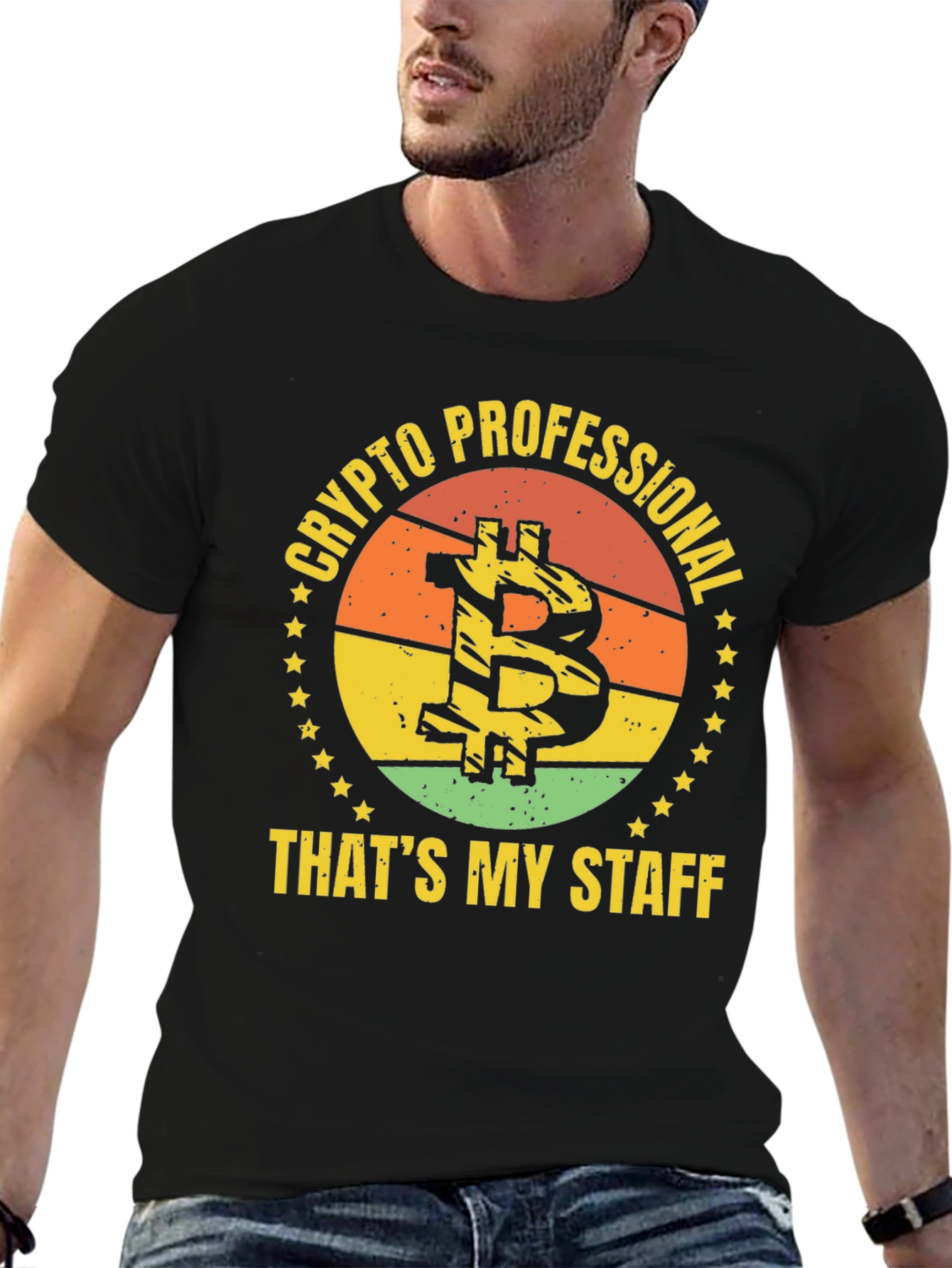 Crypto Professional Bitcoin Graphic Tee