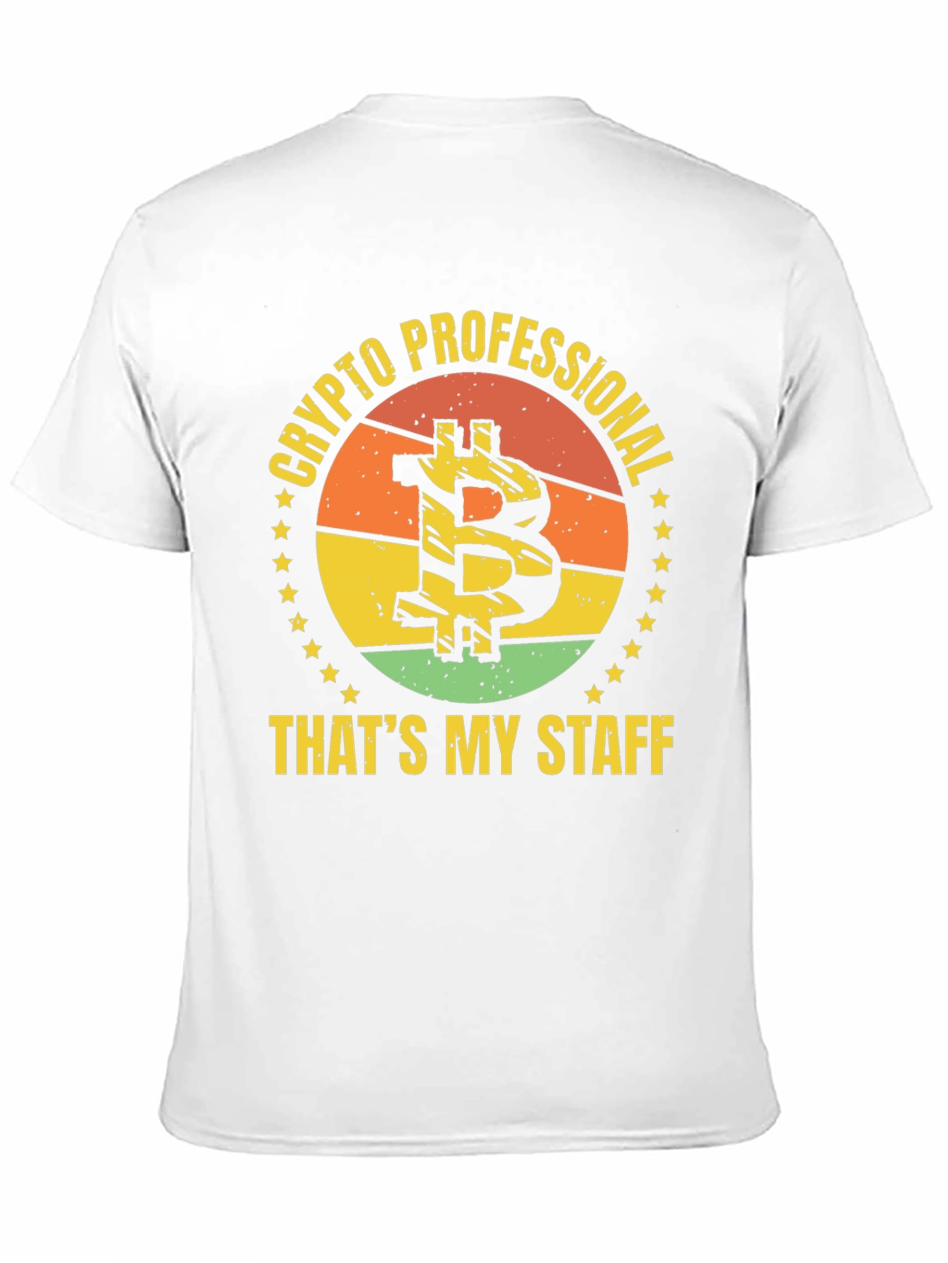 Crypto Professional Bitcoin Graphic Tee