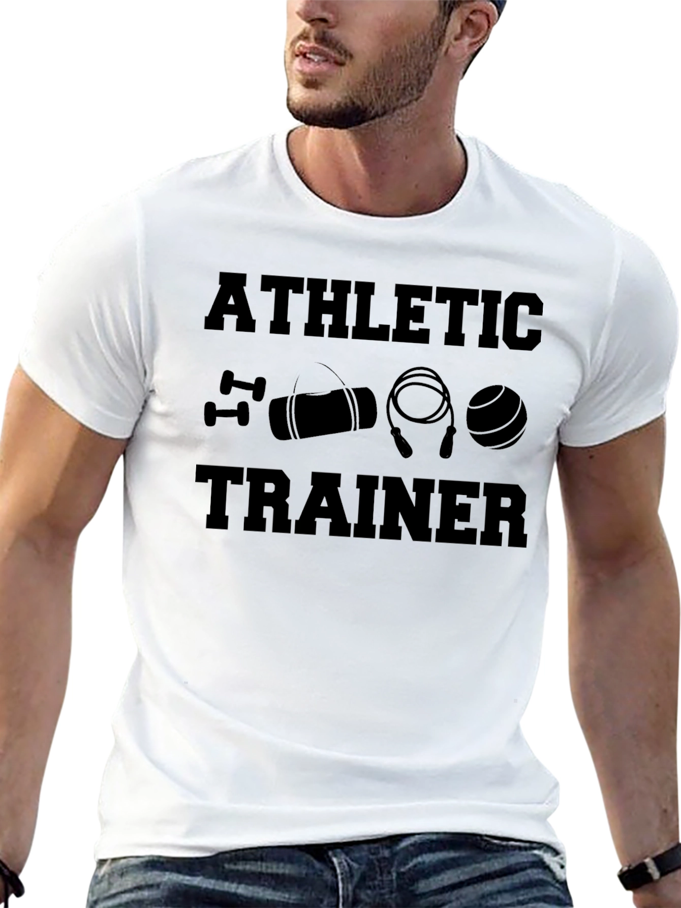Athletic Trainer Black T-Shirt