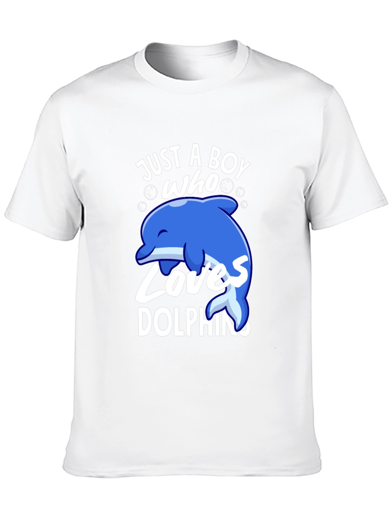Boys Dolphin Lover T-Shirt - Cute Graphic Tee