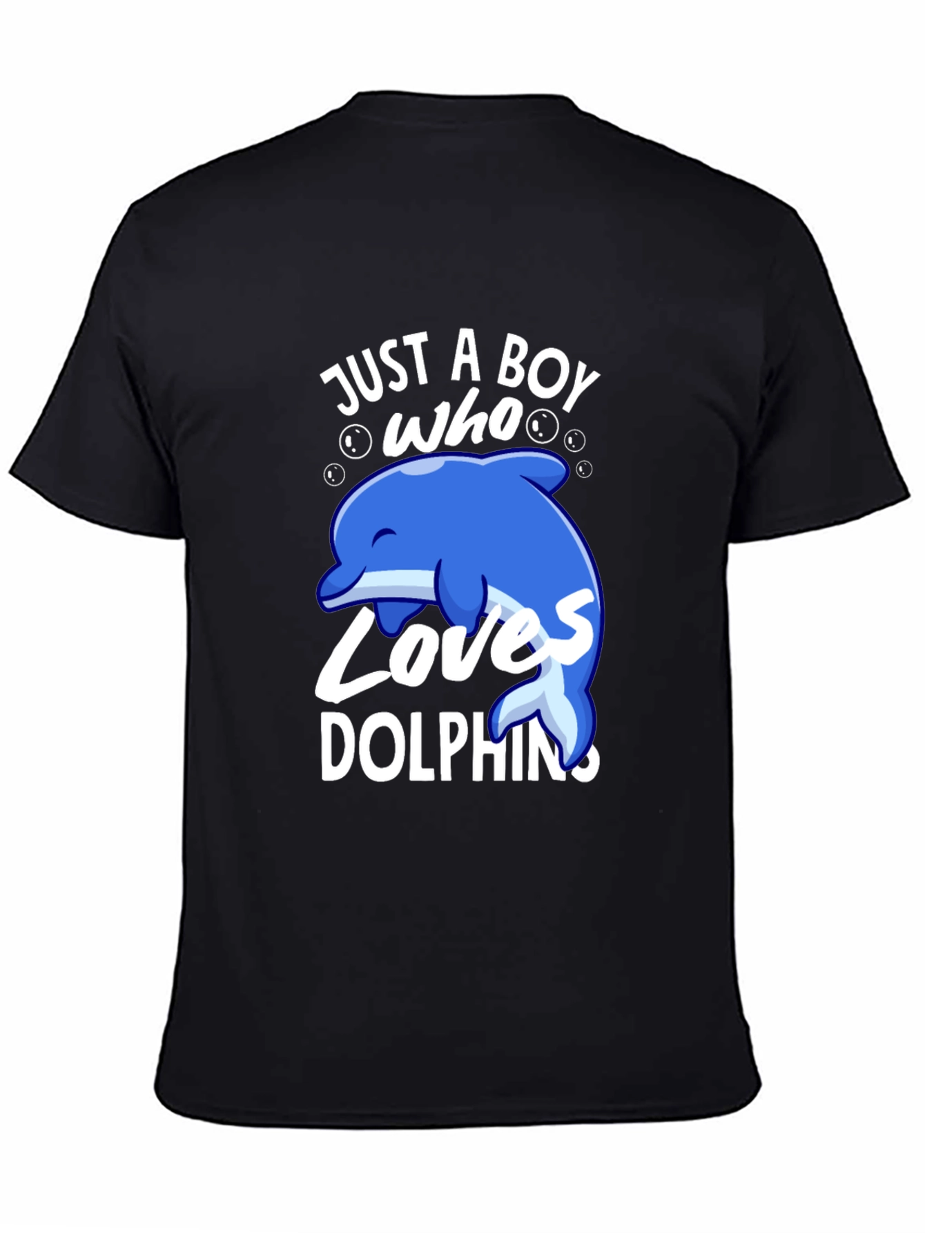 Boys Dolphin Lover T-Shirt - Cute Graphic Tee