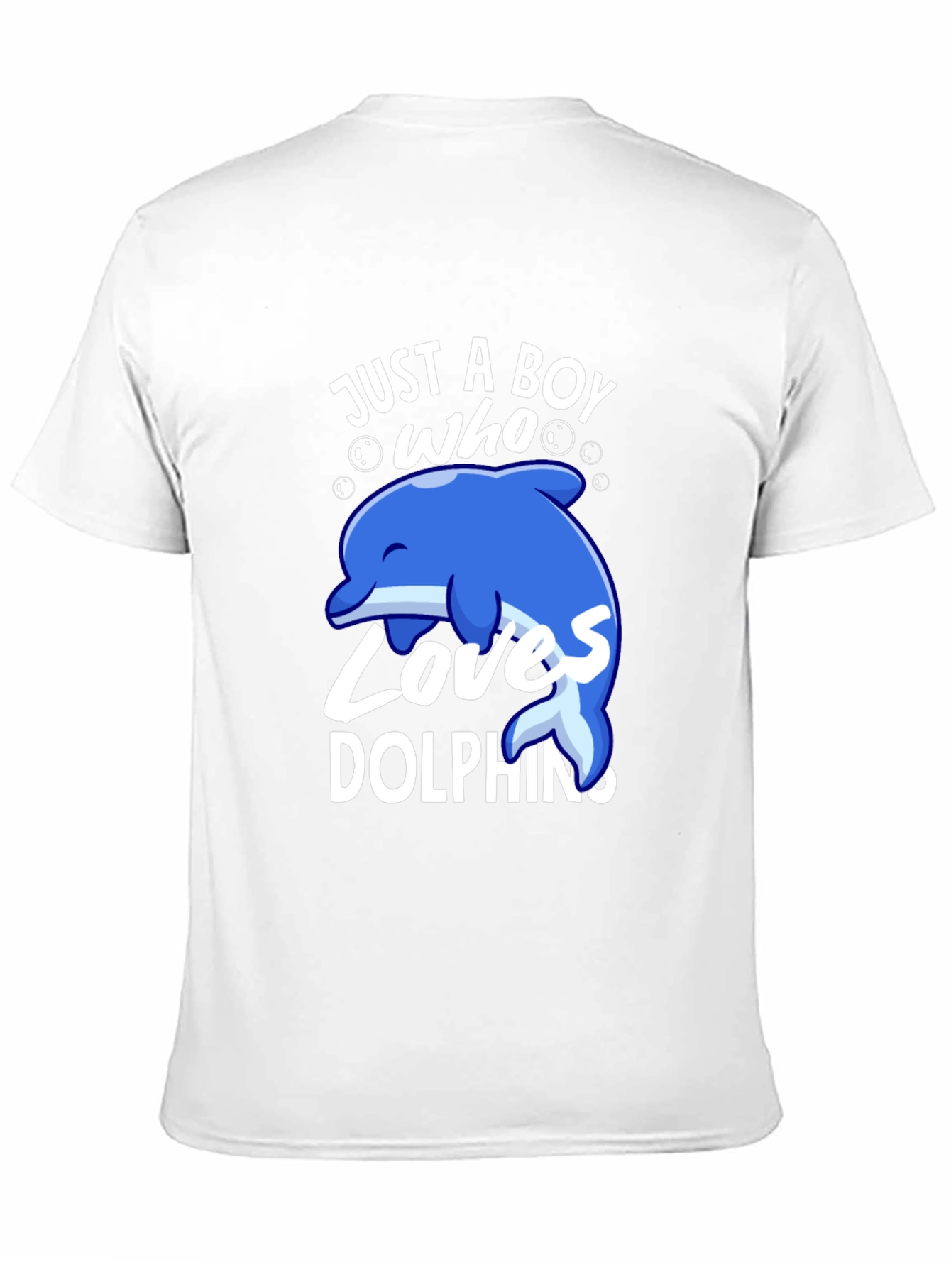 Boys Dolphin Lover T-Shirt - Cute Graphic Tee