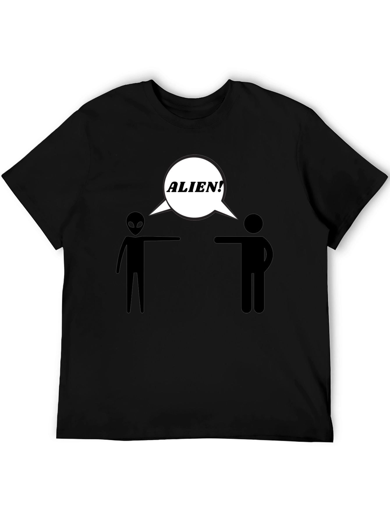 Funny Alien T-Shirt - Sci-Fi Humor Tee