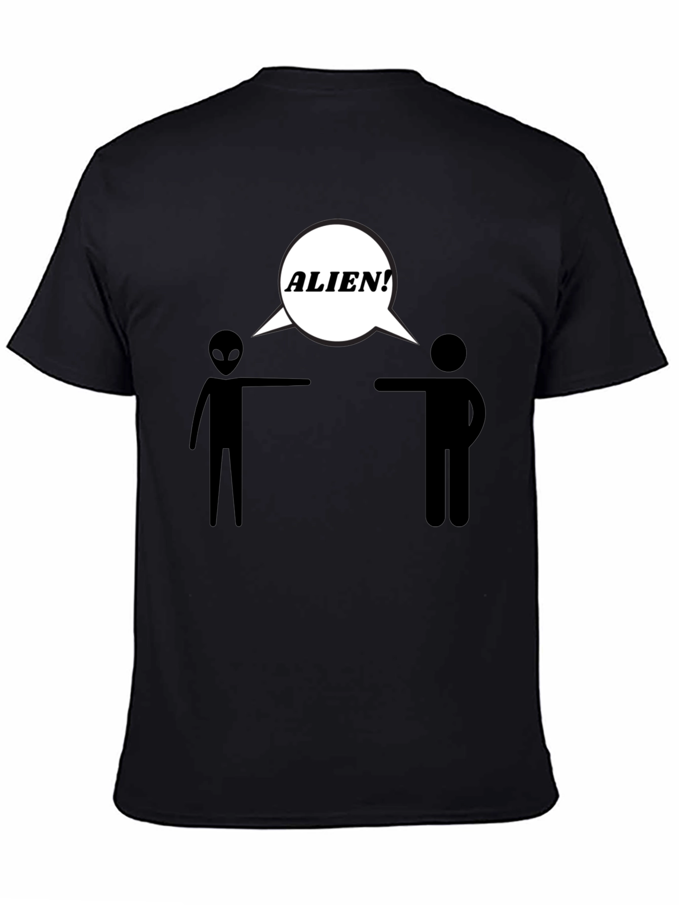 Funny Alien T-Shirt - Sci-Fi Humor Tee