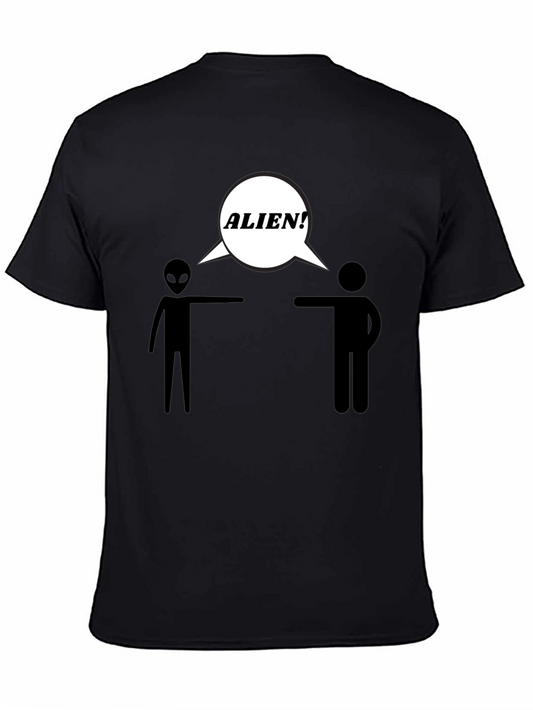 Funny Alien T-Shirt - Sci-Fi Humor Tee