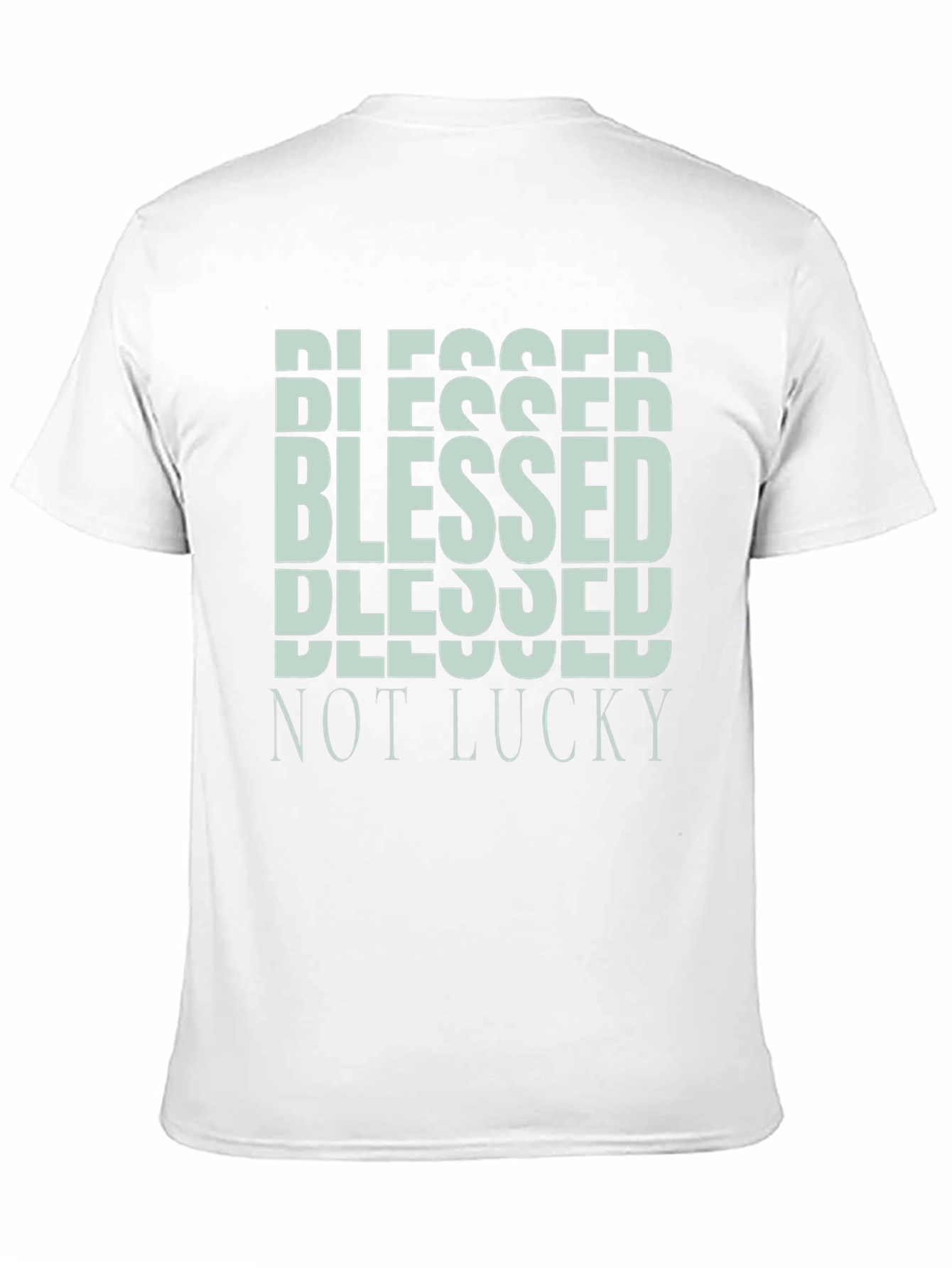 Blessed Not Lucky Graphic Tee