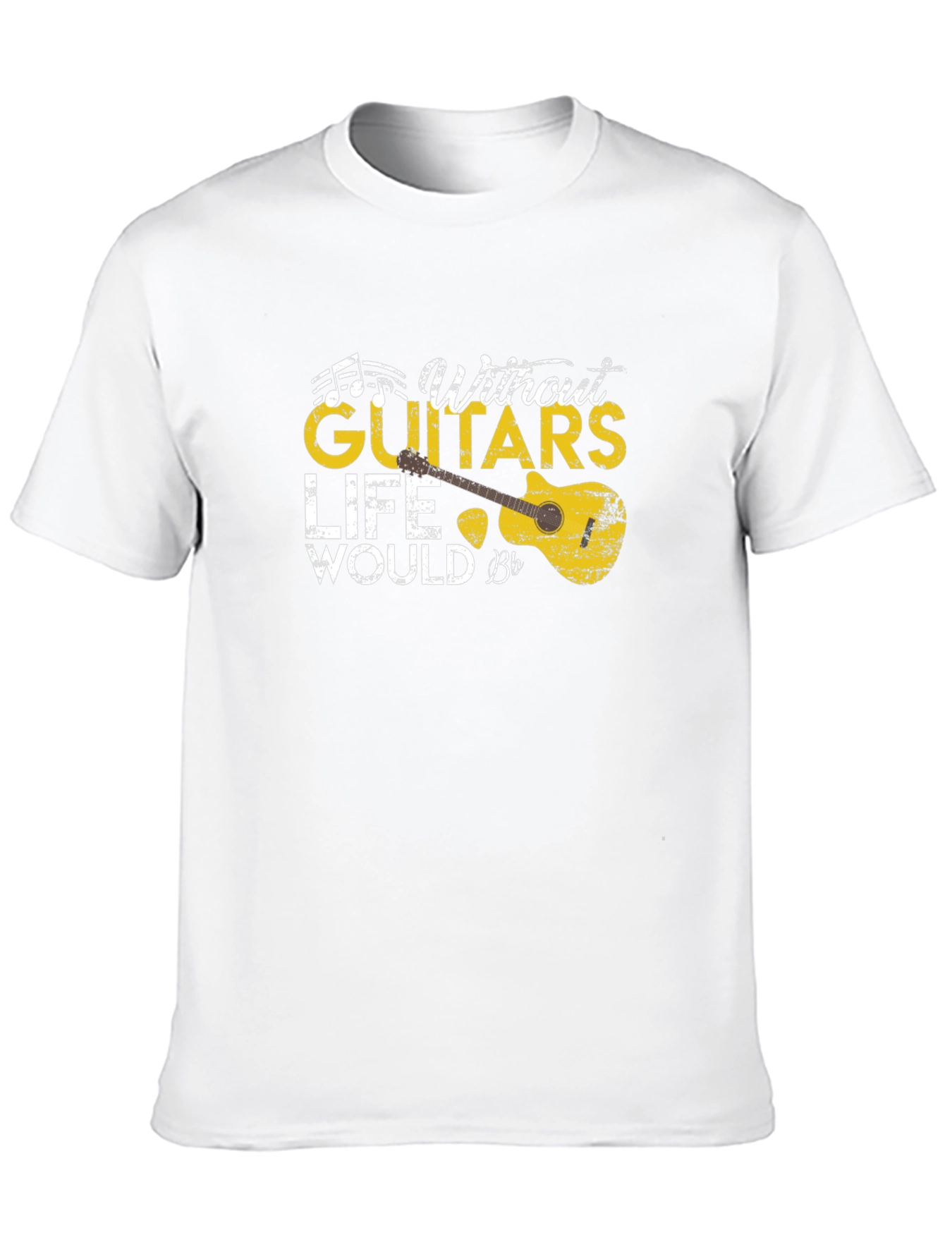 Without Guitars Life Would B Flat T-Shirt