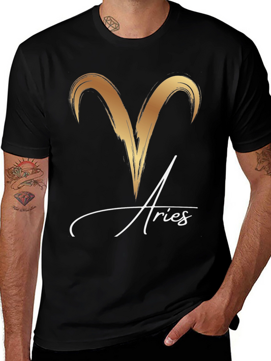 Aries Zodiac T-Shirt - Stylish Astrology Tee