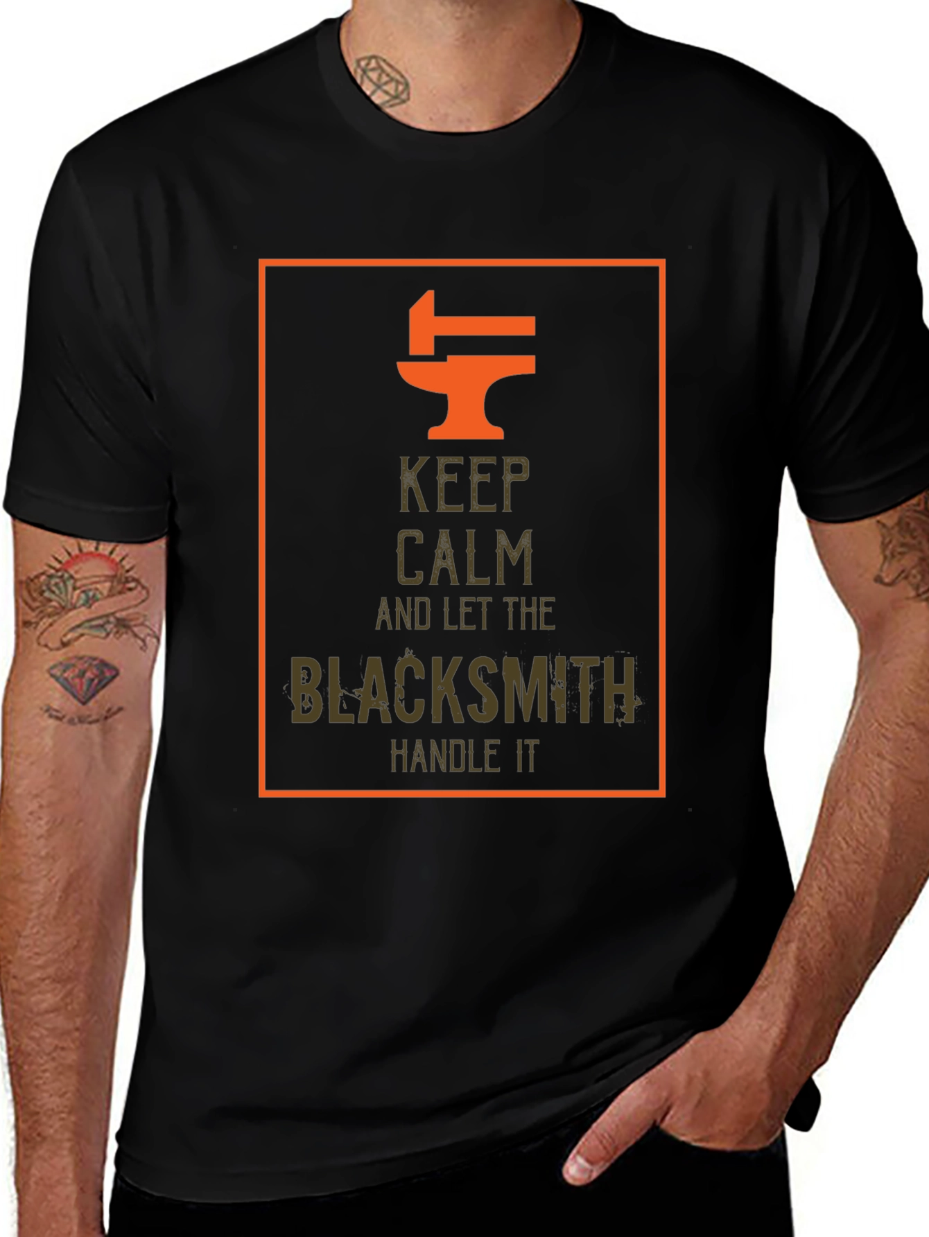Keep Calm Blacksmith T-Shirt