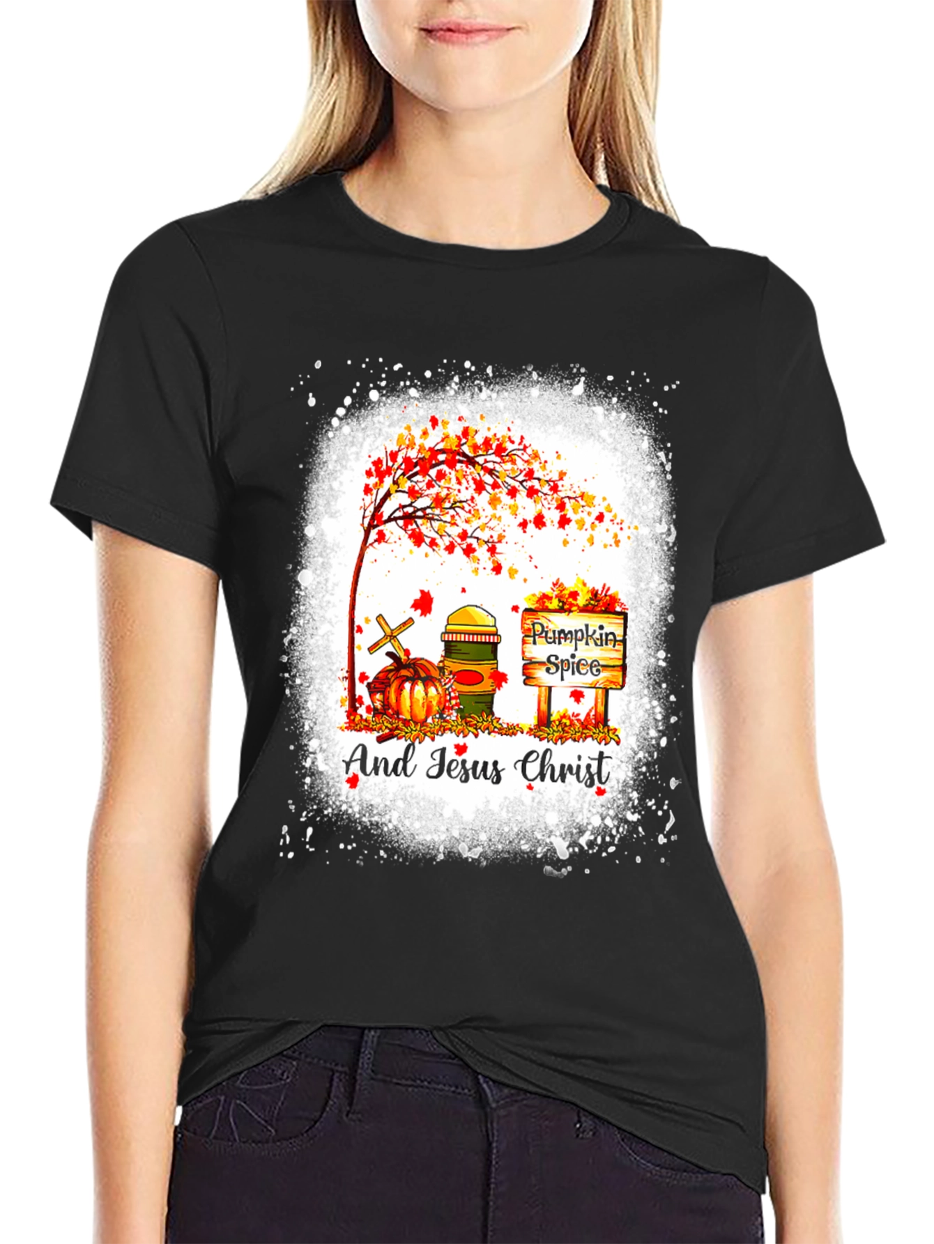 Pumpkin Spice & Jesus Christ T-Shirt