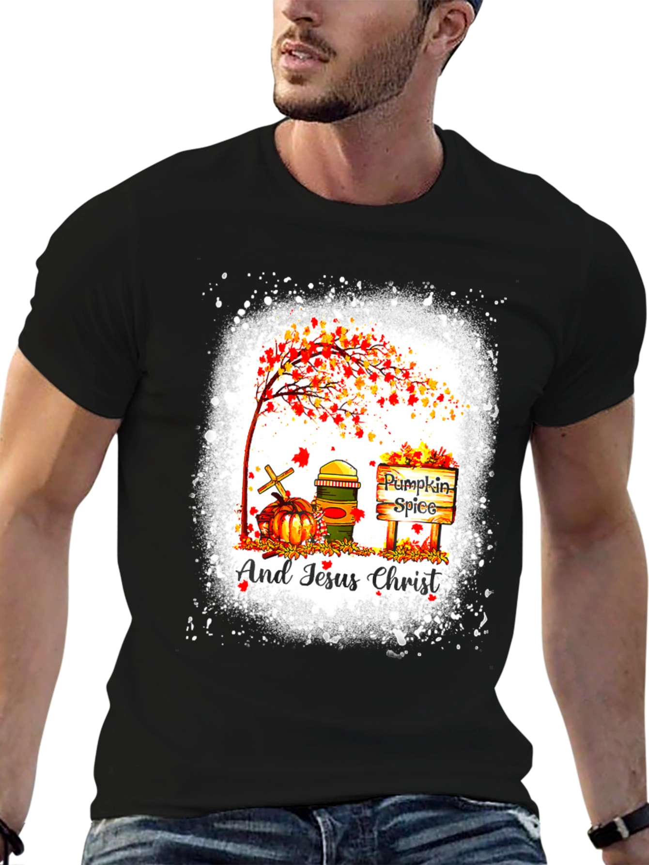 Pumpkin Spice & Jesus Christ T-Shirt