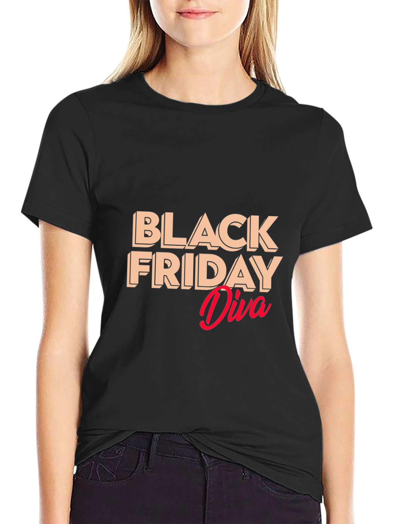 Black Friday Diva Graphic Tee