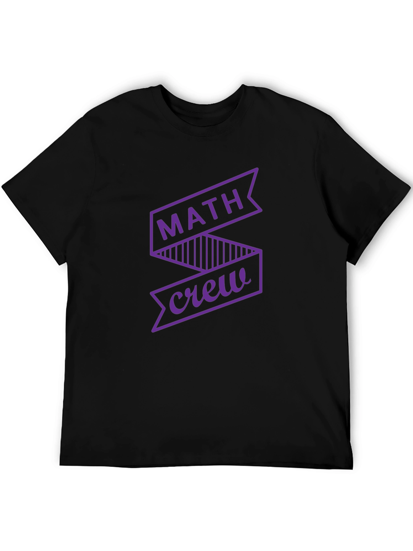 Math Crew Graphic Tee - Black