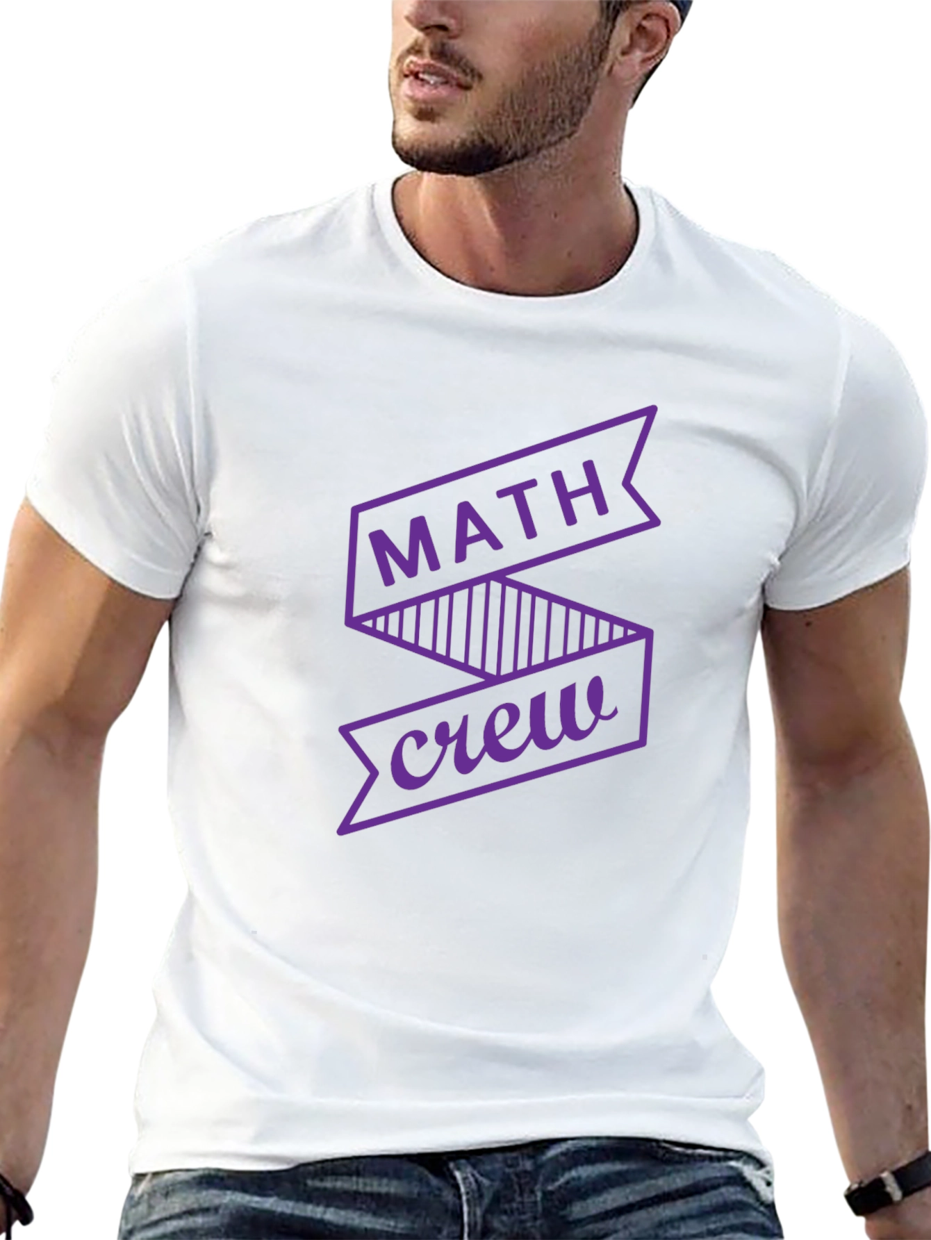 Math Crew Graphic Tee - Black