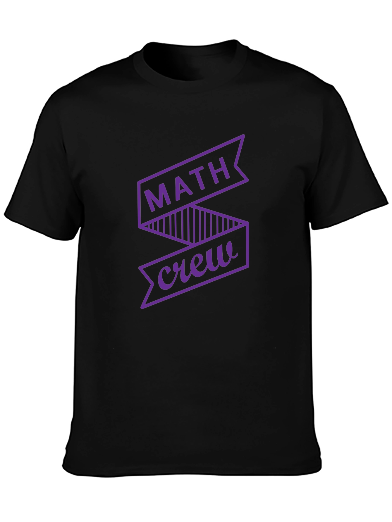 Math Crew Graphic Tee - Black