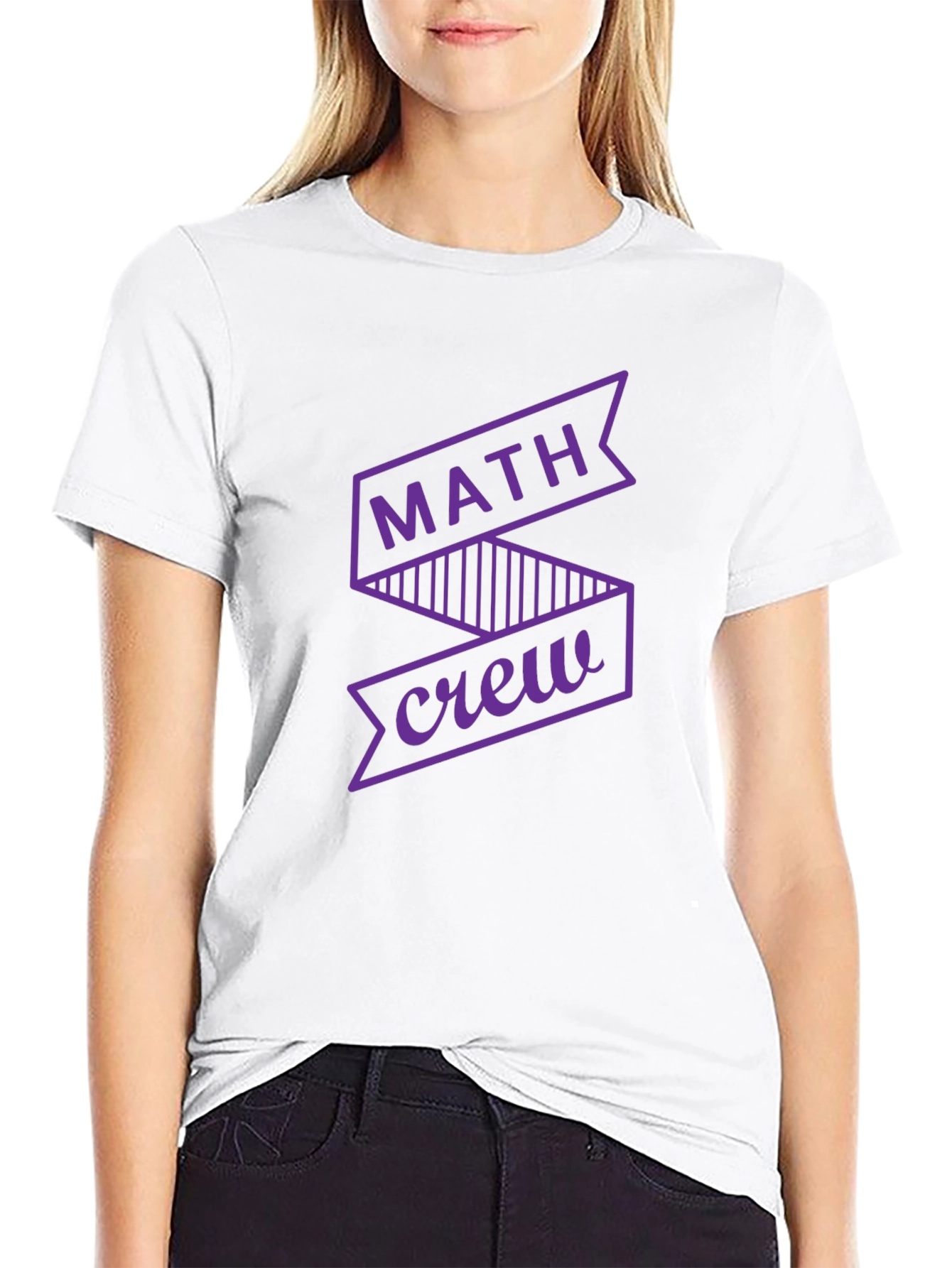 Math Crew Graphic Tee - Black