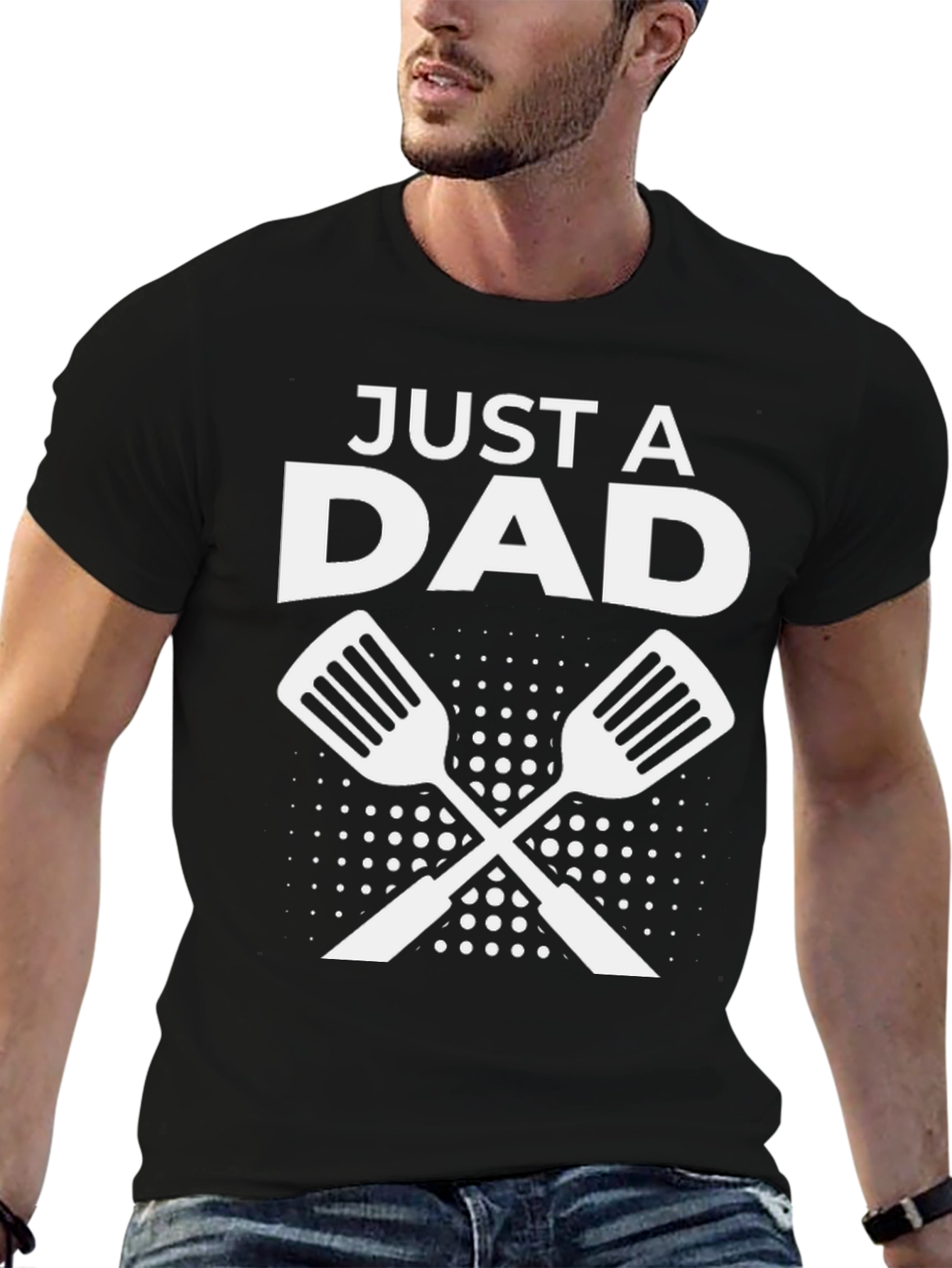 Just a Dad BBQ Grilling T-Shirt