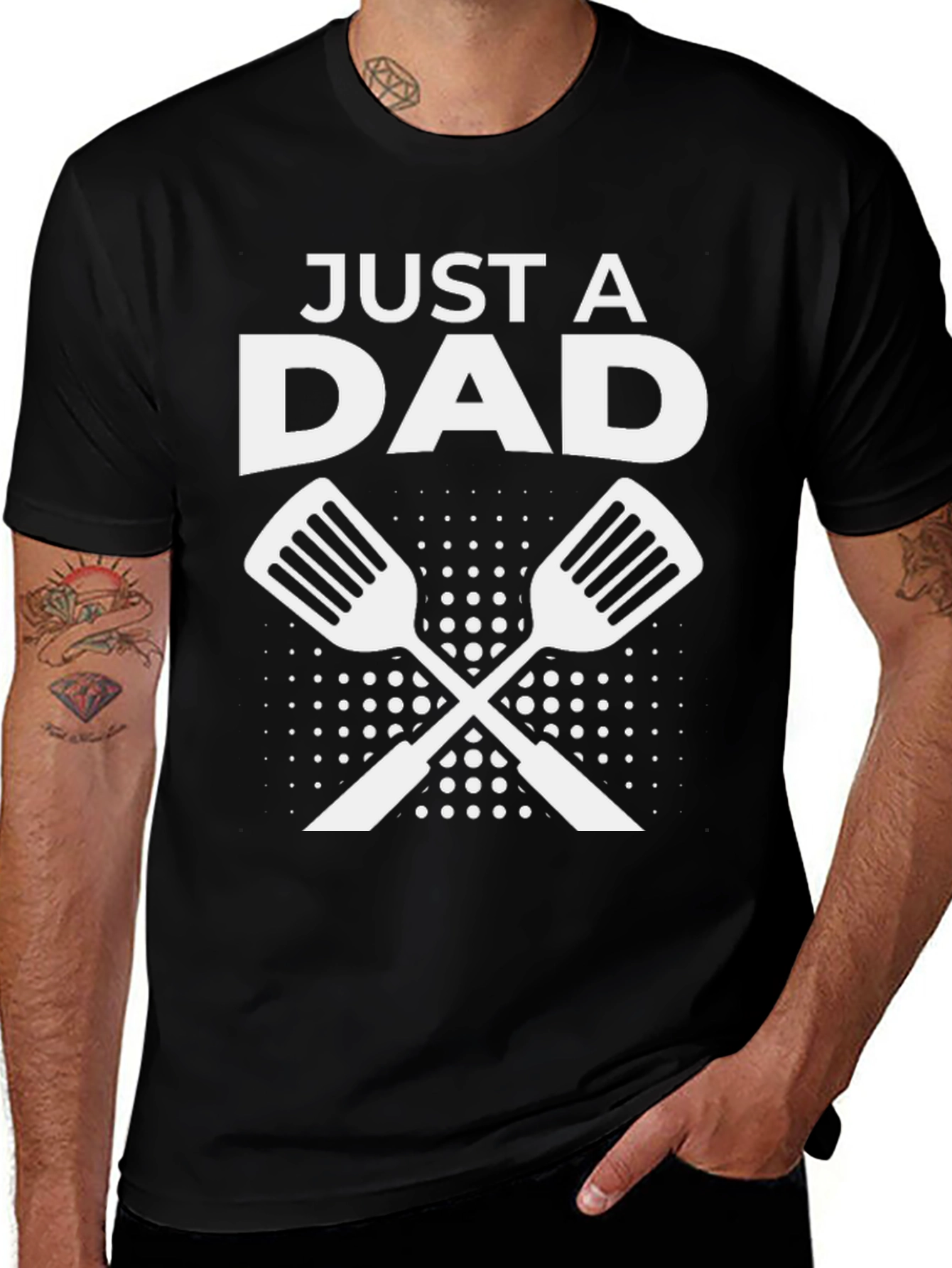Just a Dad BBQ Grilling T-Shirt