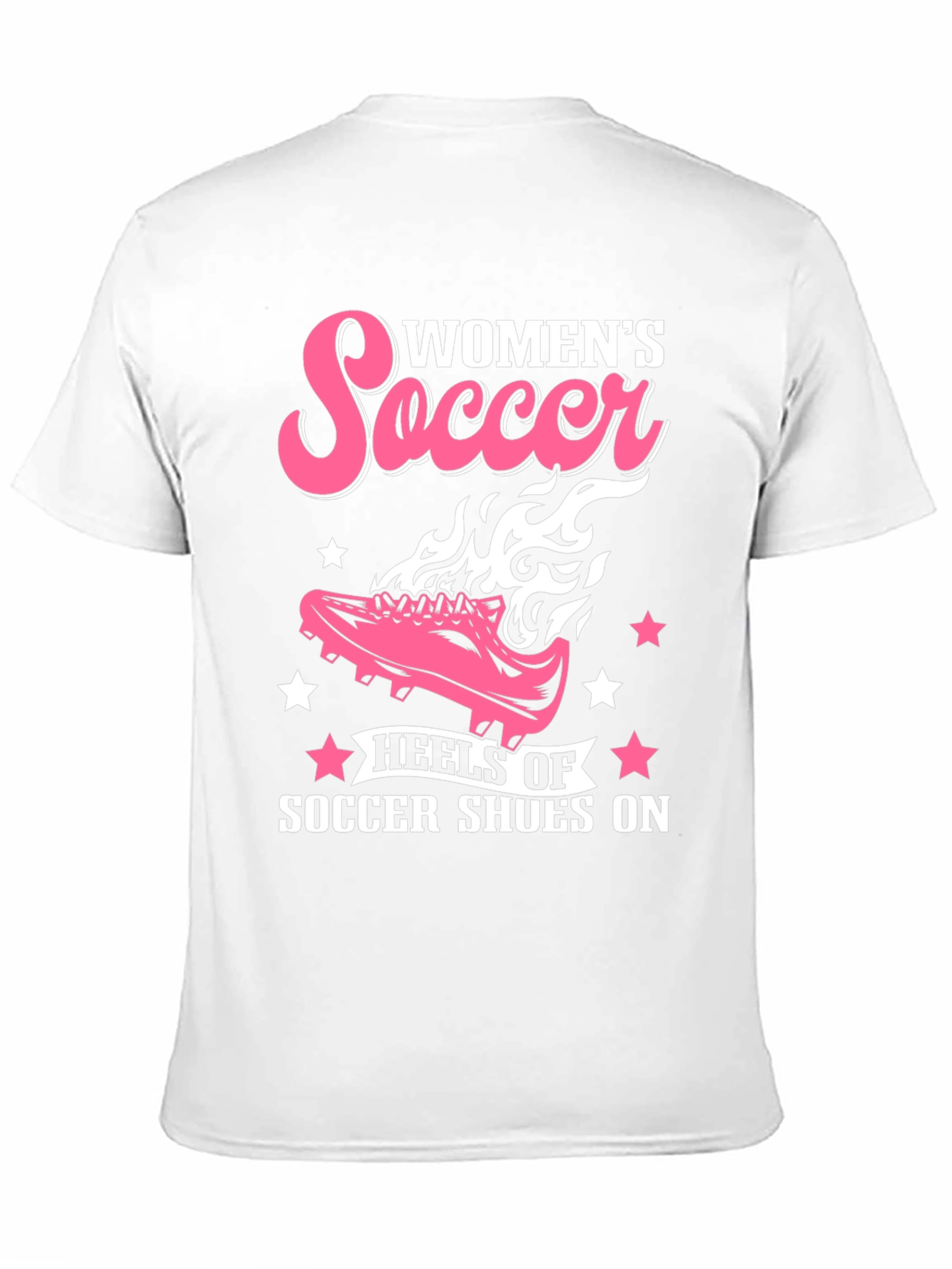 Womens Soccer Shoes Graphic Tee