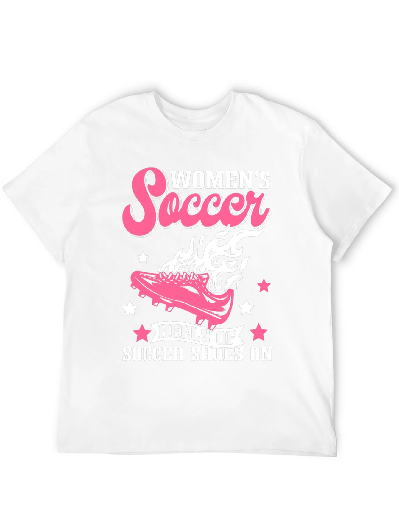 Womens Soccer Shoes Graphic Tee