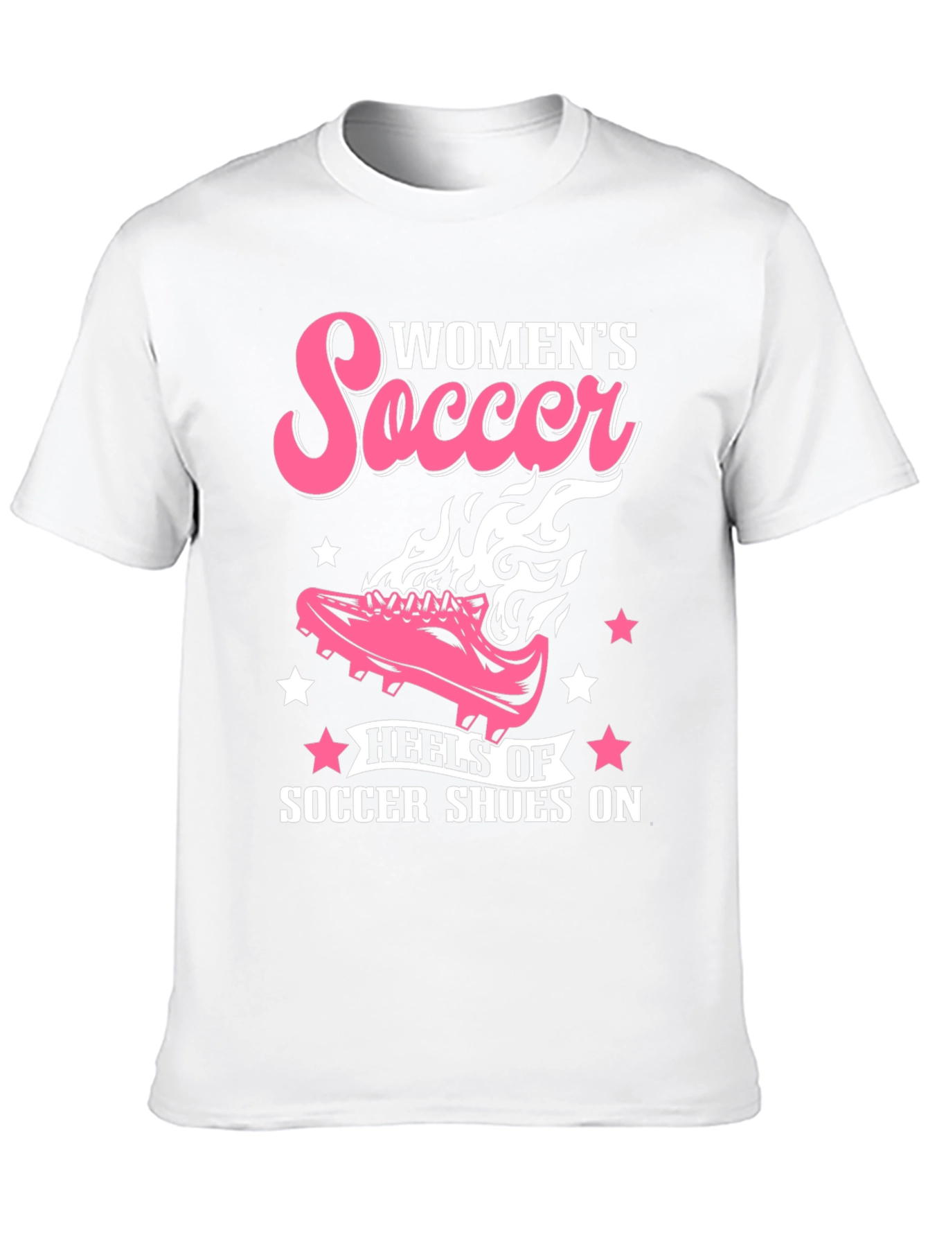 Womens Soccer Shoes Graphic Tee