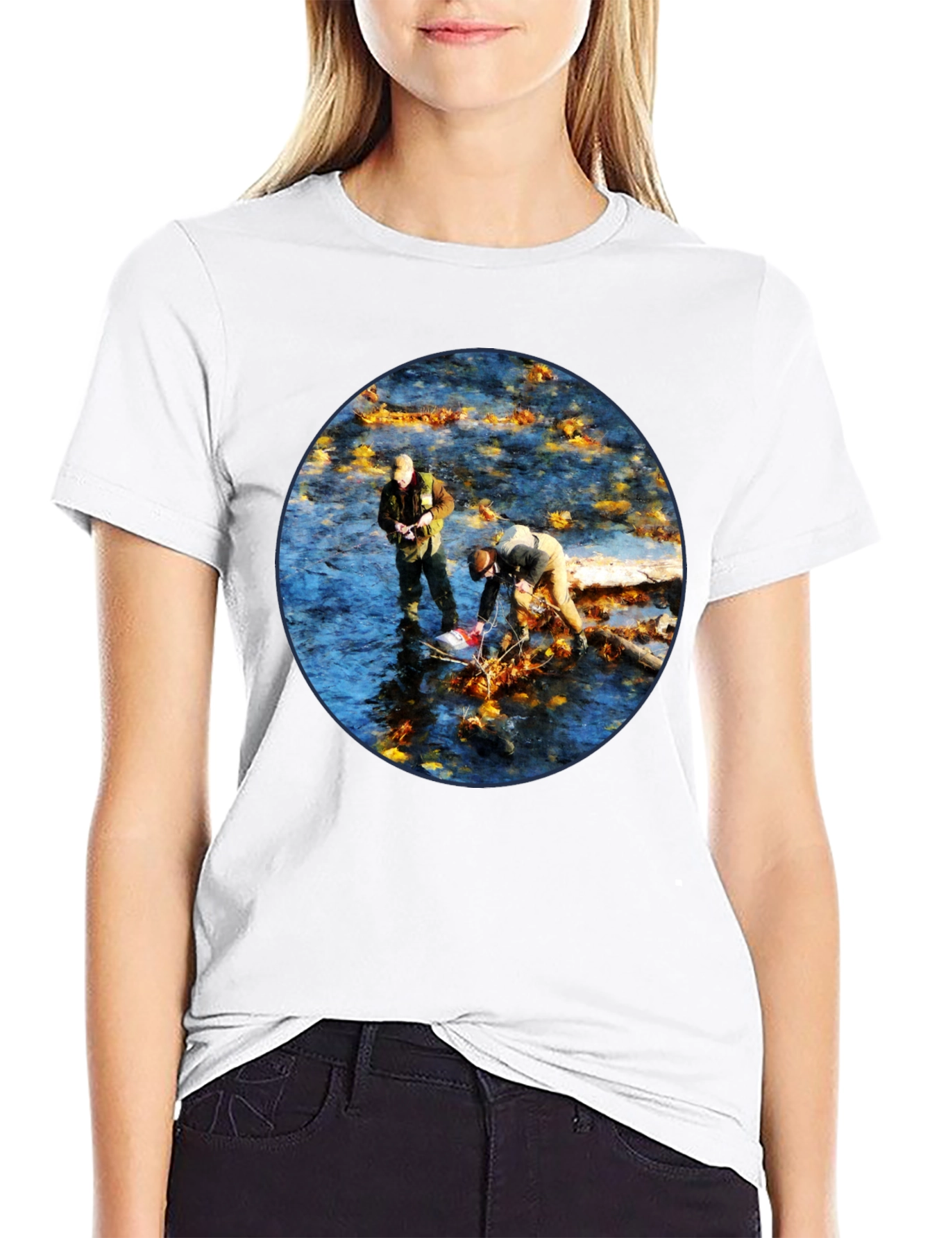 River Crew Neck T-Shirt