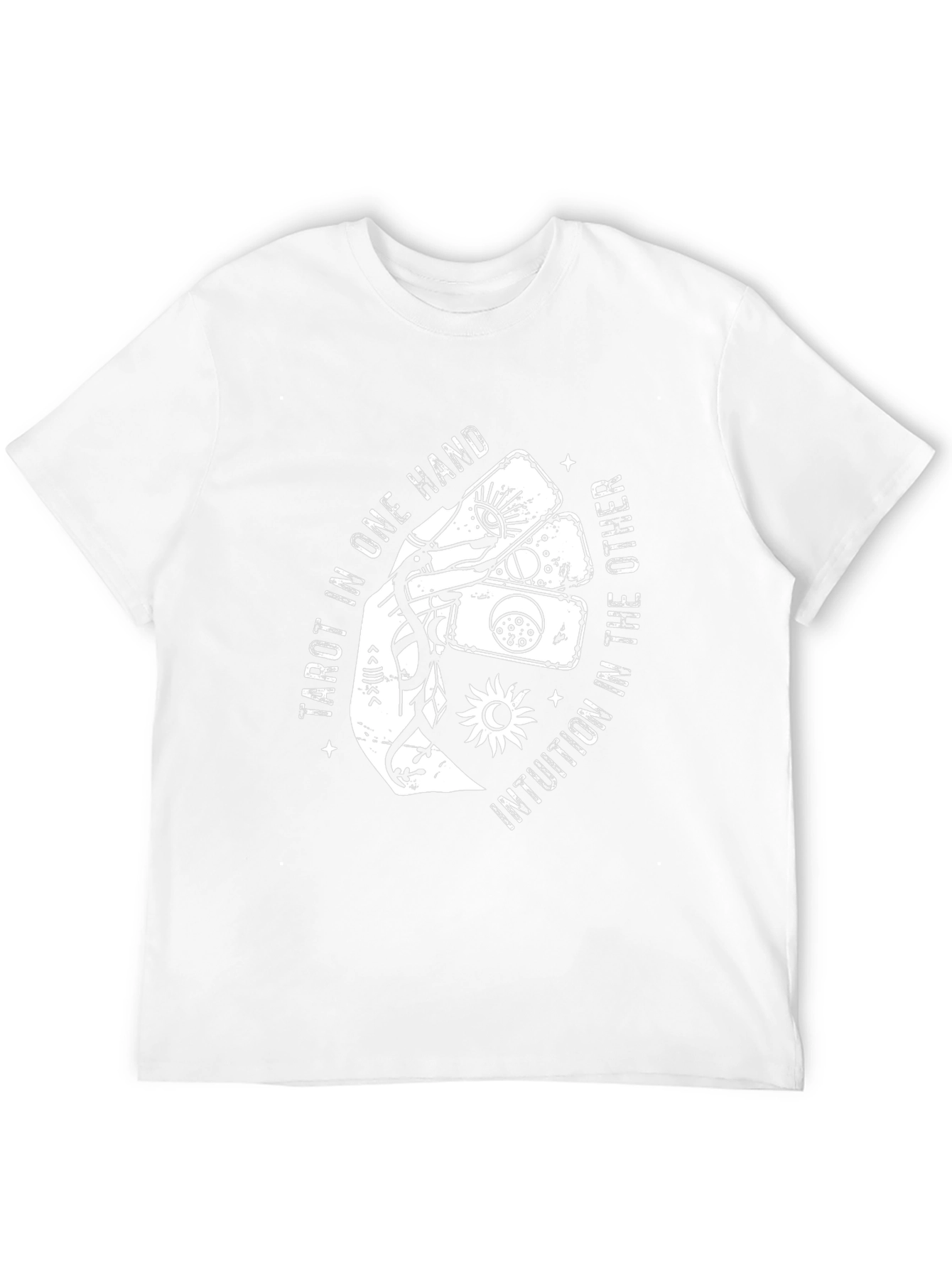 Tarot in One Hand Intuition T-Shirt