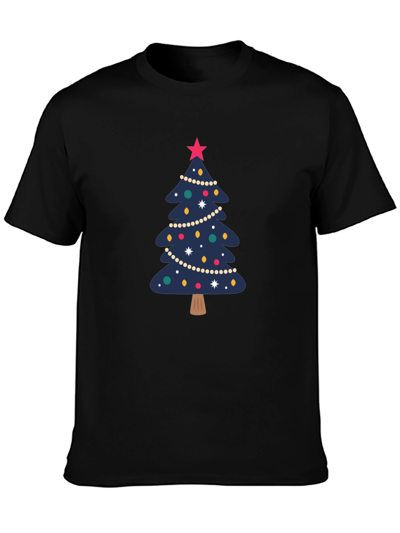 Festive Christmas Tree Graphic Tee