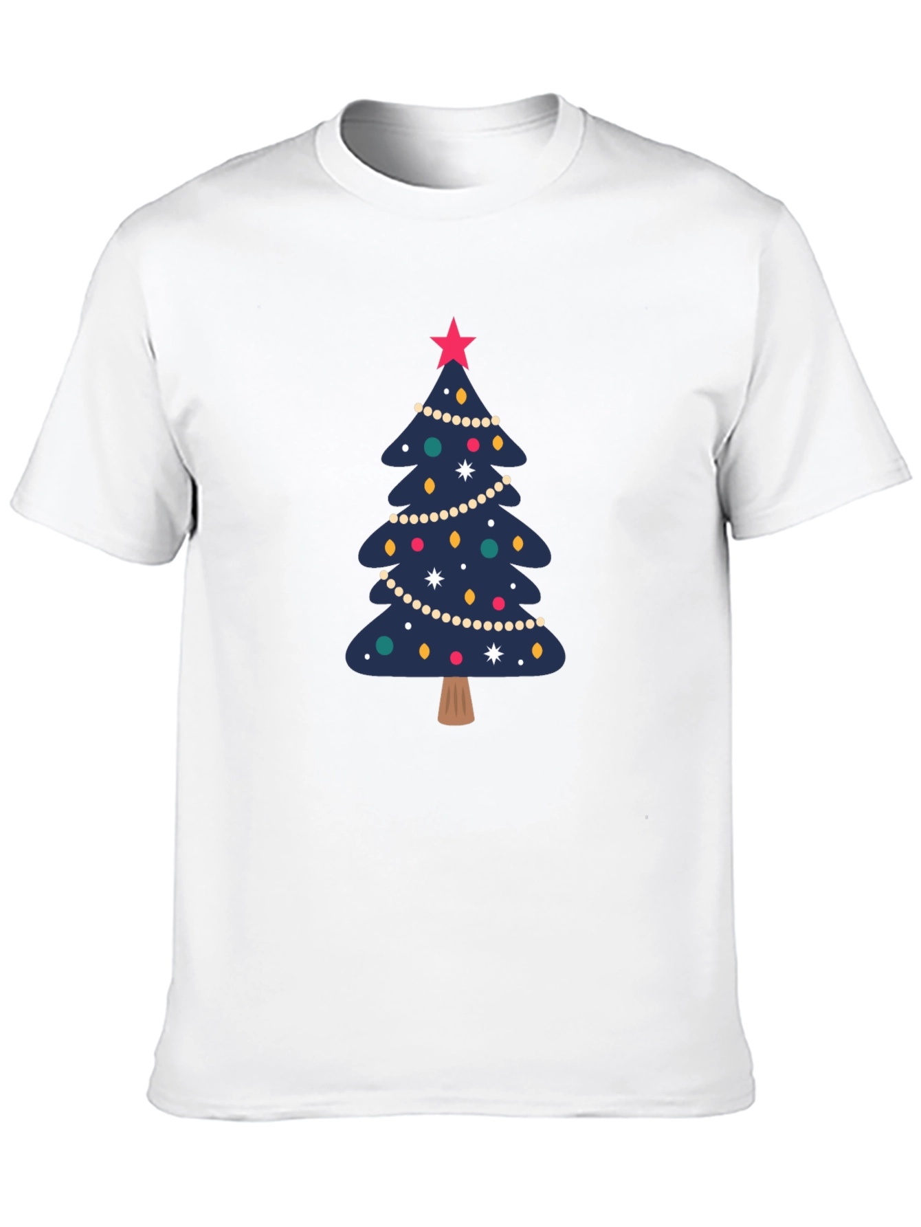 Festive Christmas Tree Graphic Tee